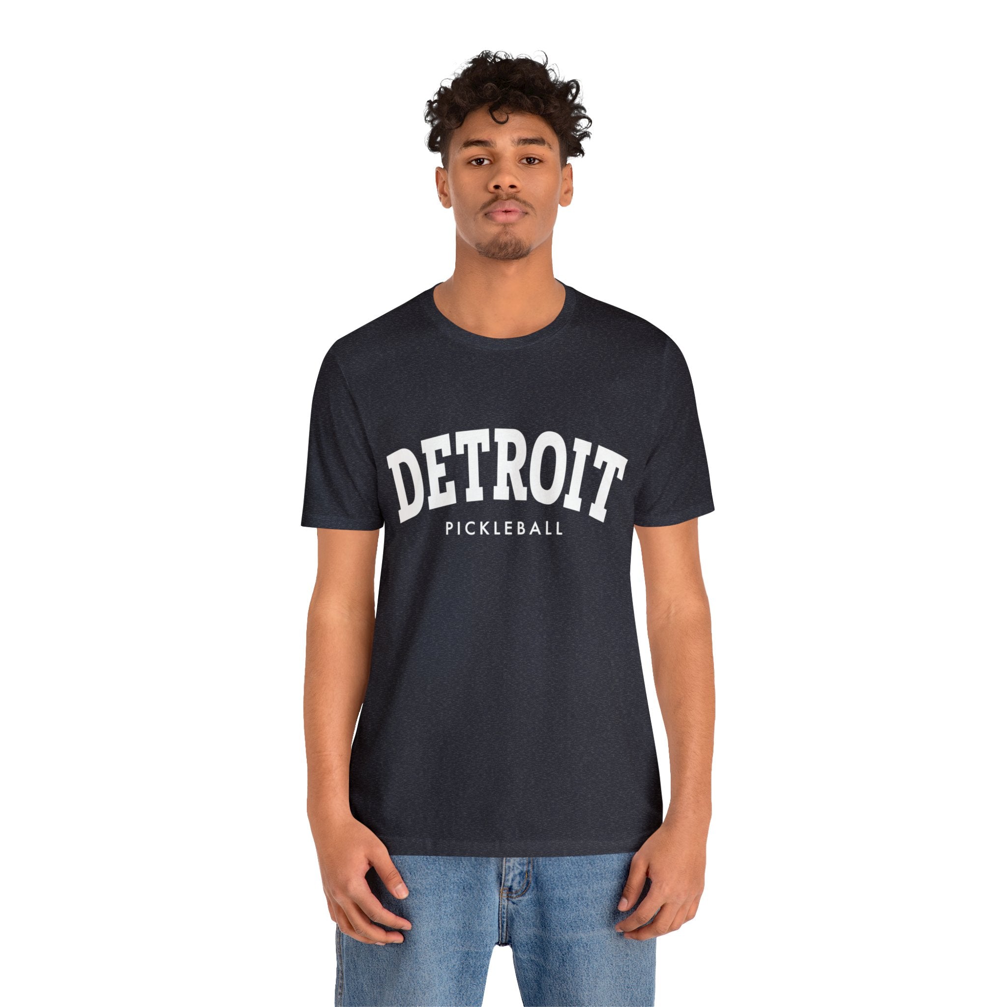 Detroit Pickleball Unisex Jersey Short Sleeve Tee