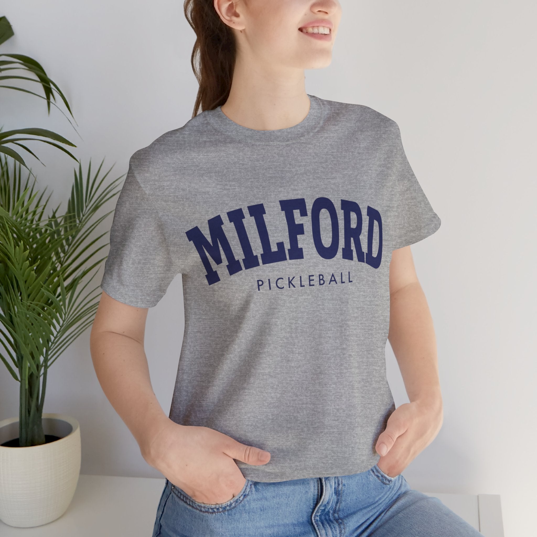 Milford Pickleball Unisex Jersey Short Sleeve Tee