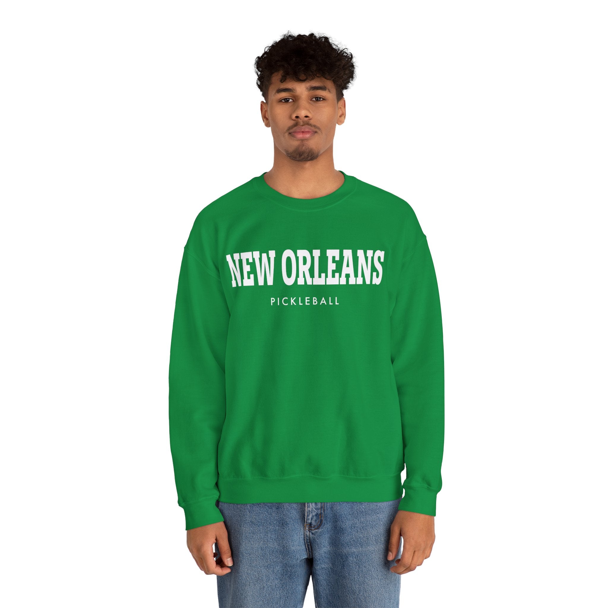 New Orleans Pickleball Unisex Heavy Blend™ Crewneck Sweatshirt