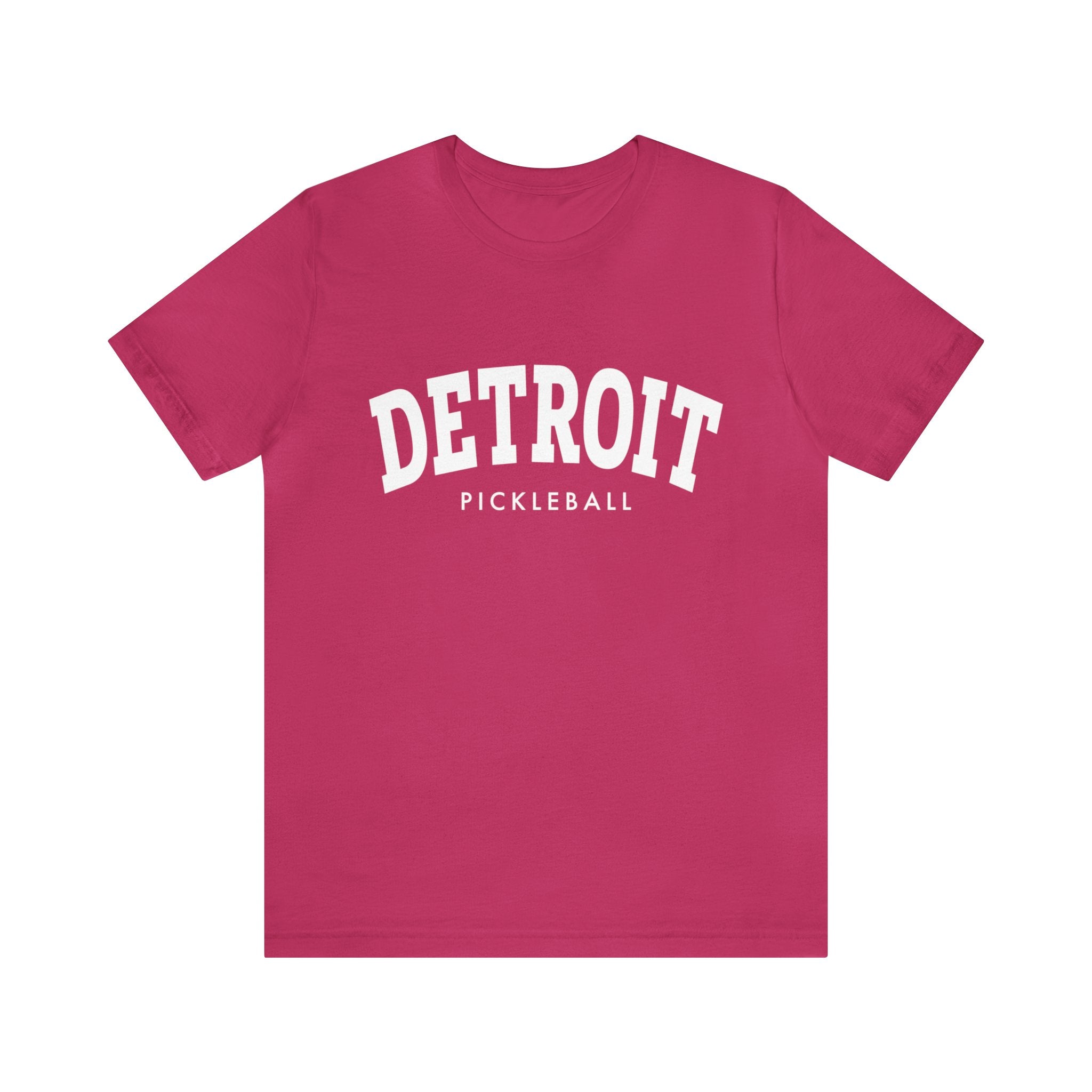 Detroit Pickleball Unisex Jersey Short Sleeve Tee