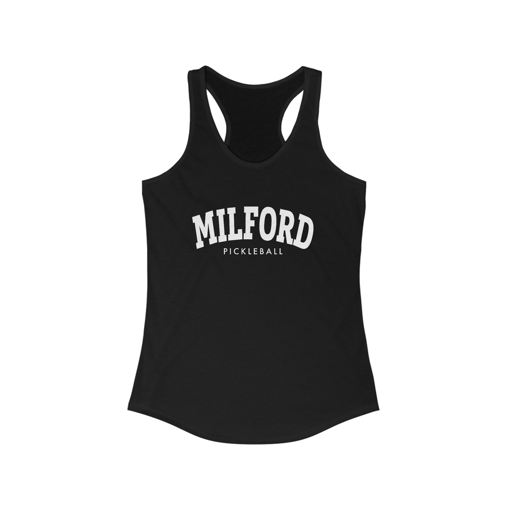 Milford Pickleball Women's Ideal Racerback Tank