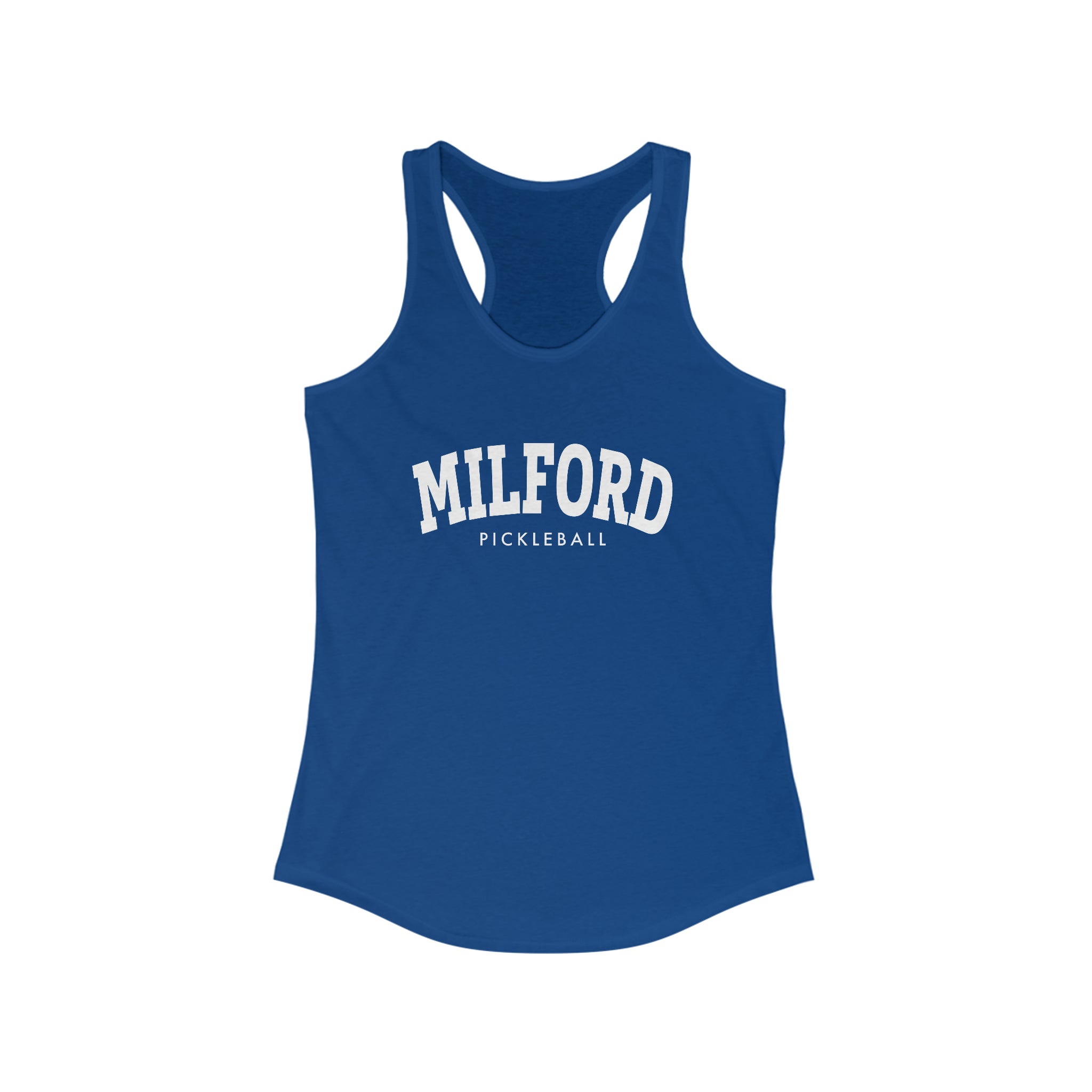 Milford Pickleball Women's Ideal Racerback Tank
