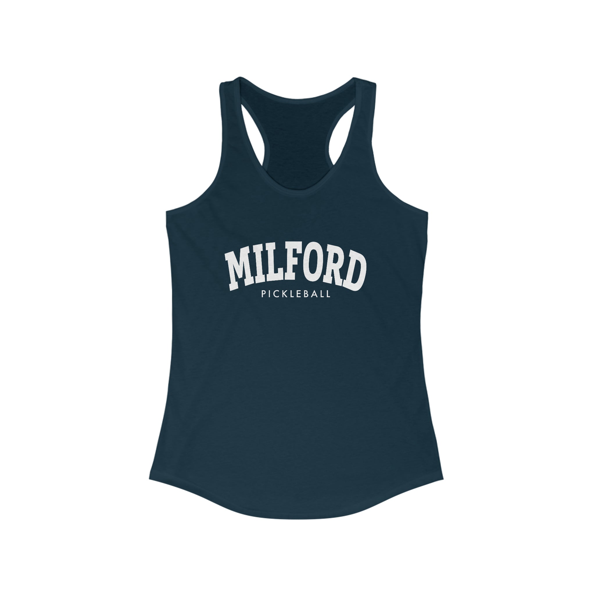 Milford Pickleball Women's Ideal Racerback Tank
