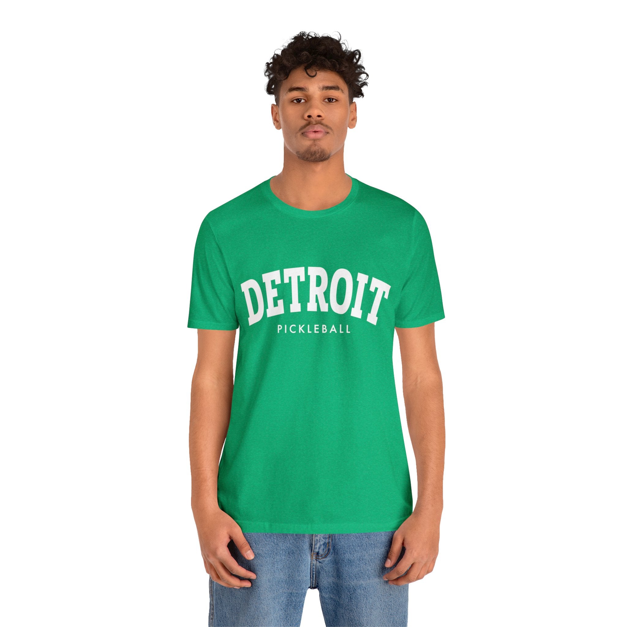 Detroit Pickleball Unisex Jersey Short Sleeve Tee