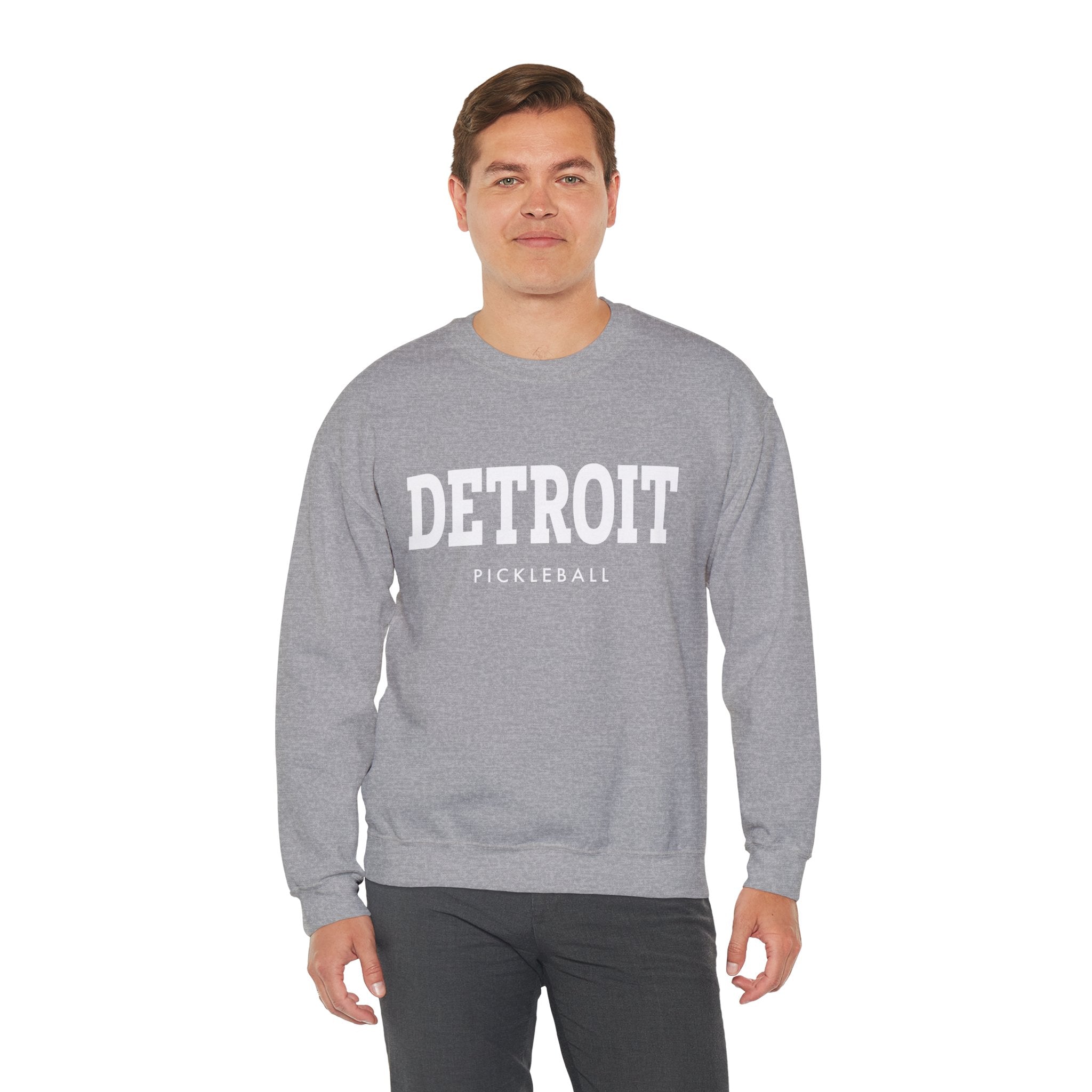 Detroit Pickleball Unisex Heavy Blend™ Crewneck Sweatshirt