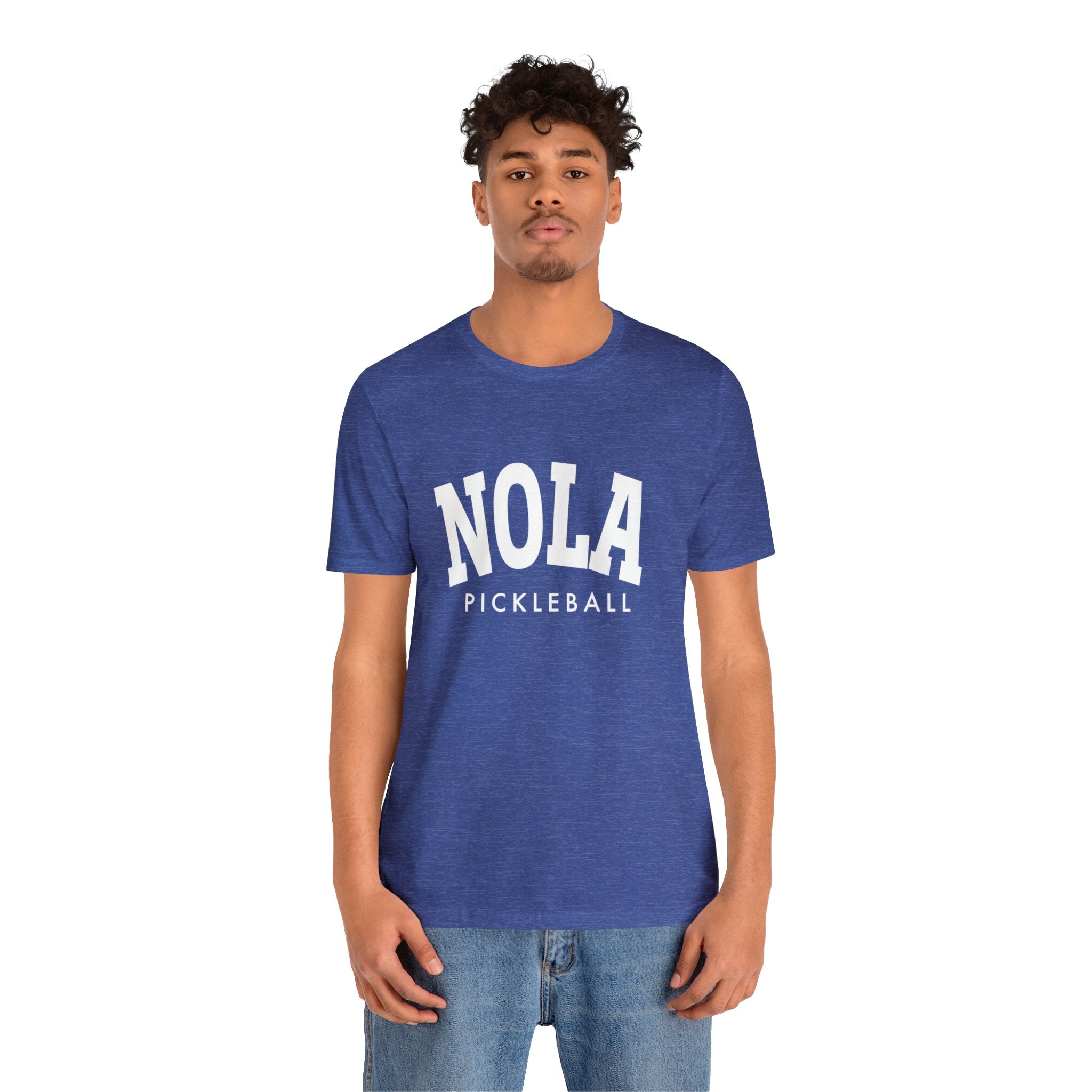 NOLA Pickleball Unisex Jersey Short Sleeve Tee