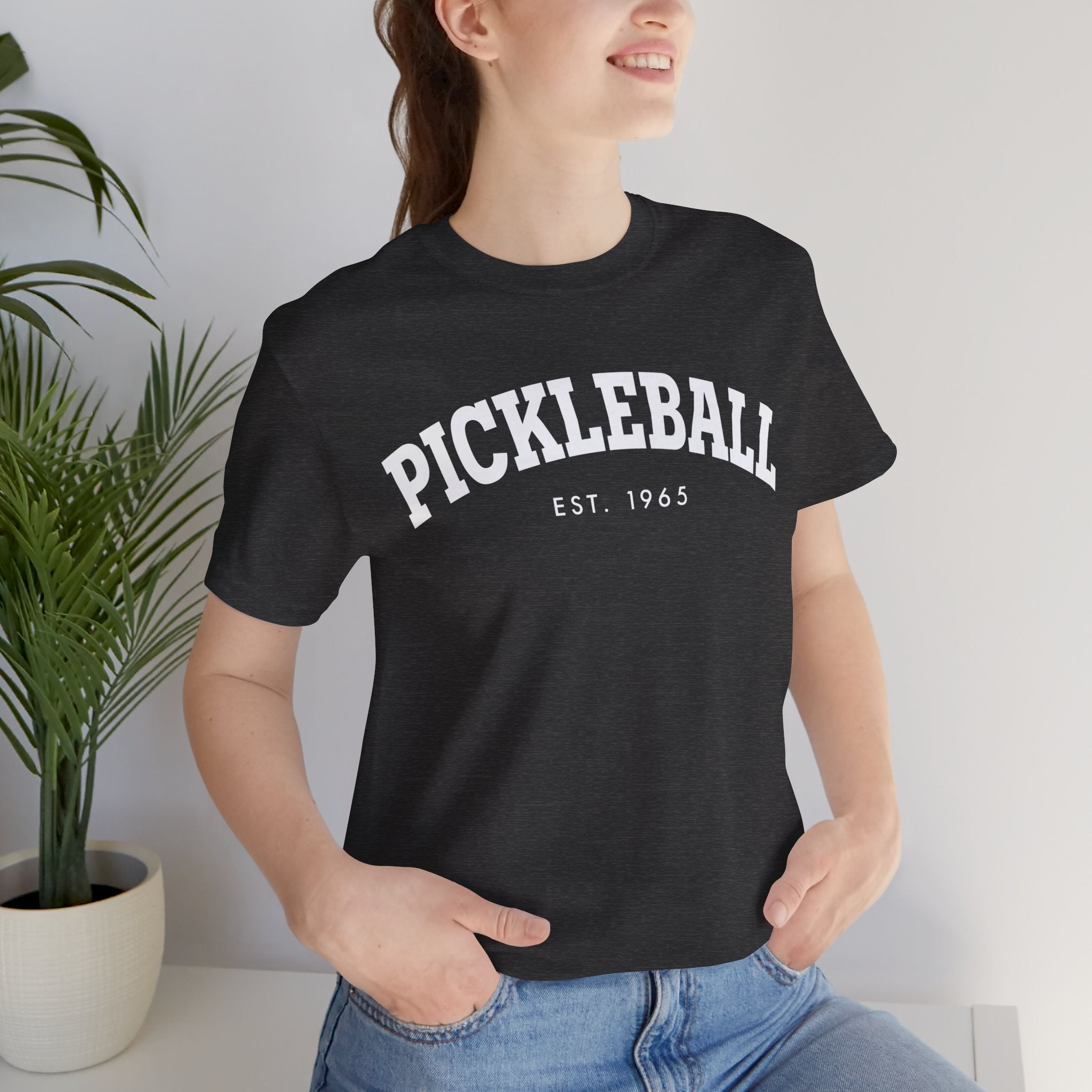 Pickleball Est 1965 Unisex Jersey Short Sleeve Tee