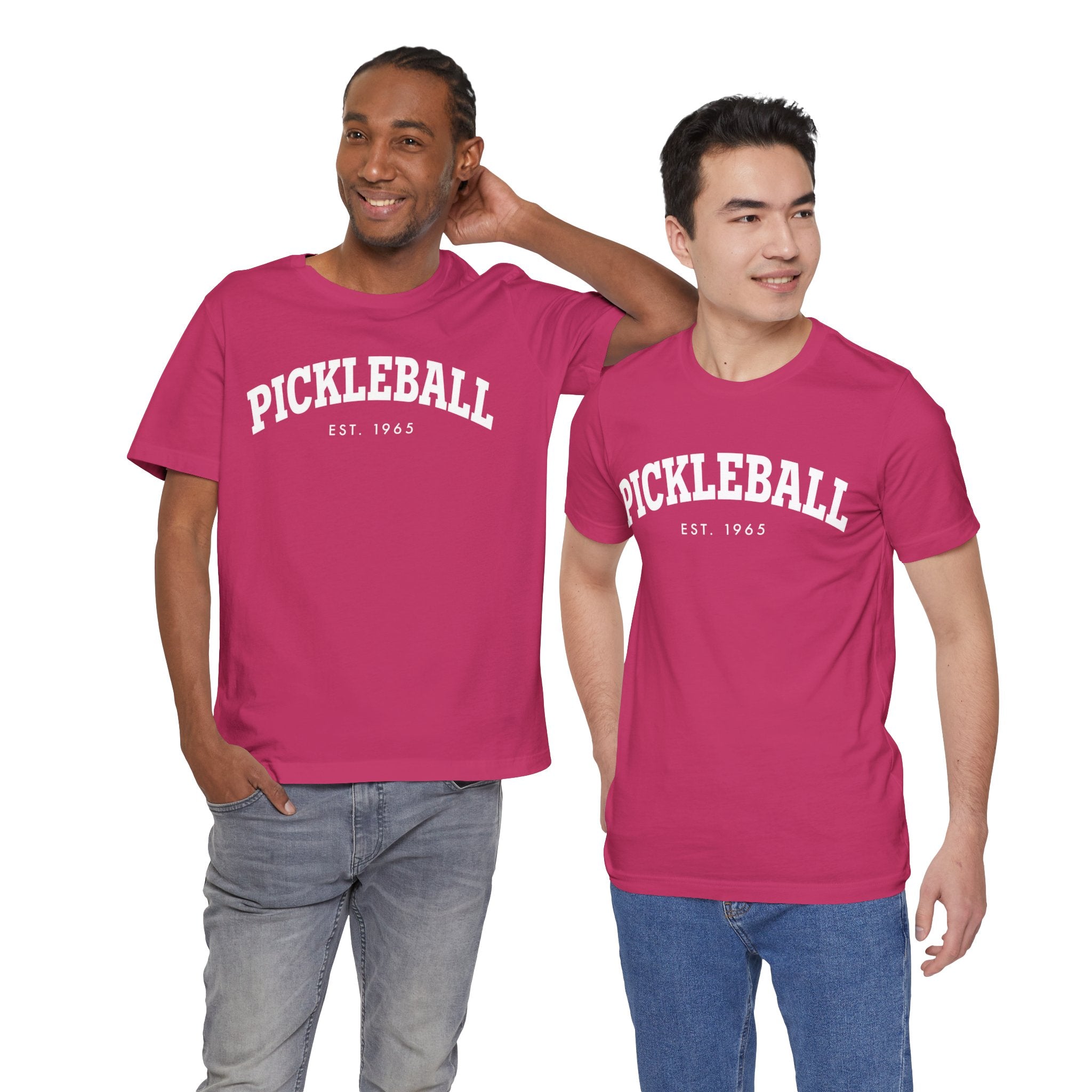 Pickleball Est 1965 Unisex Jersey Short Sleeve Tee