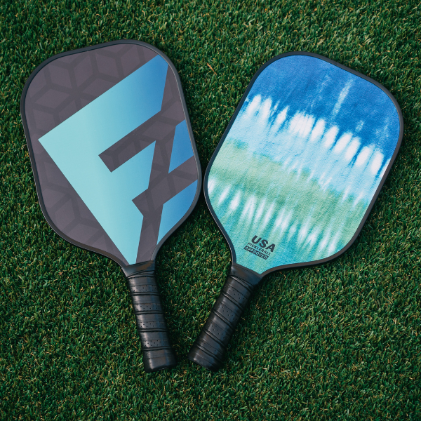 Green Tie Dye Graphite Pickleball Paddle