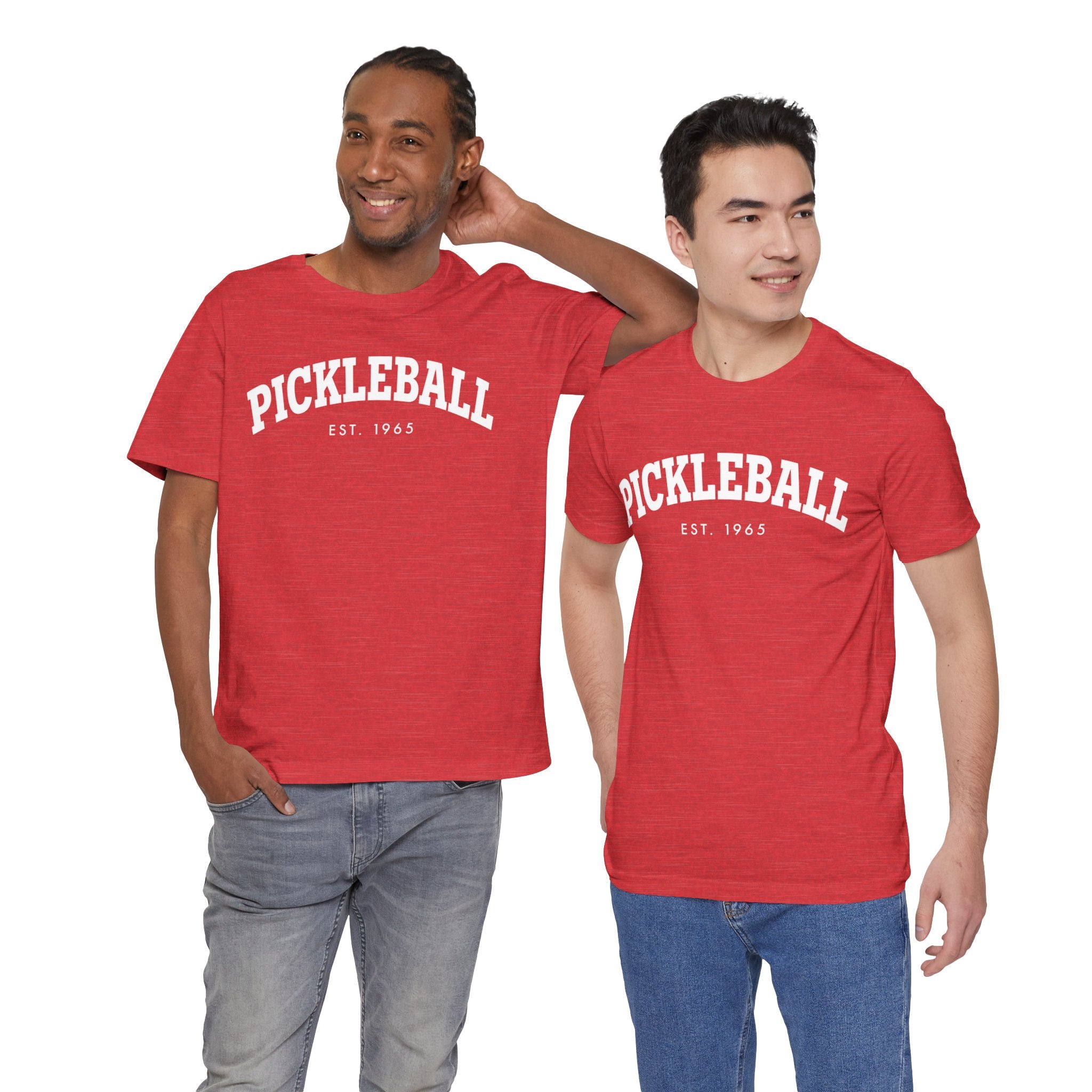 Pickleball Est 1965 Unisex Jersey Short Sleeve Tee