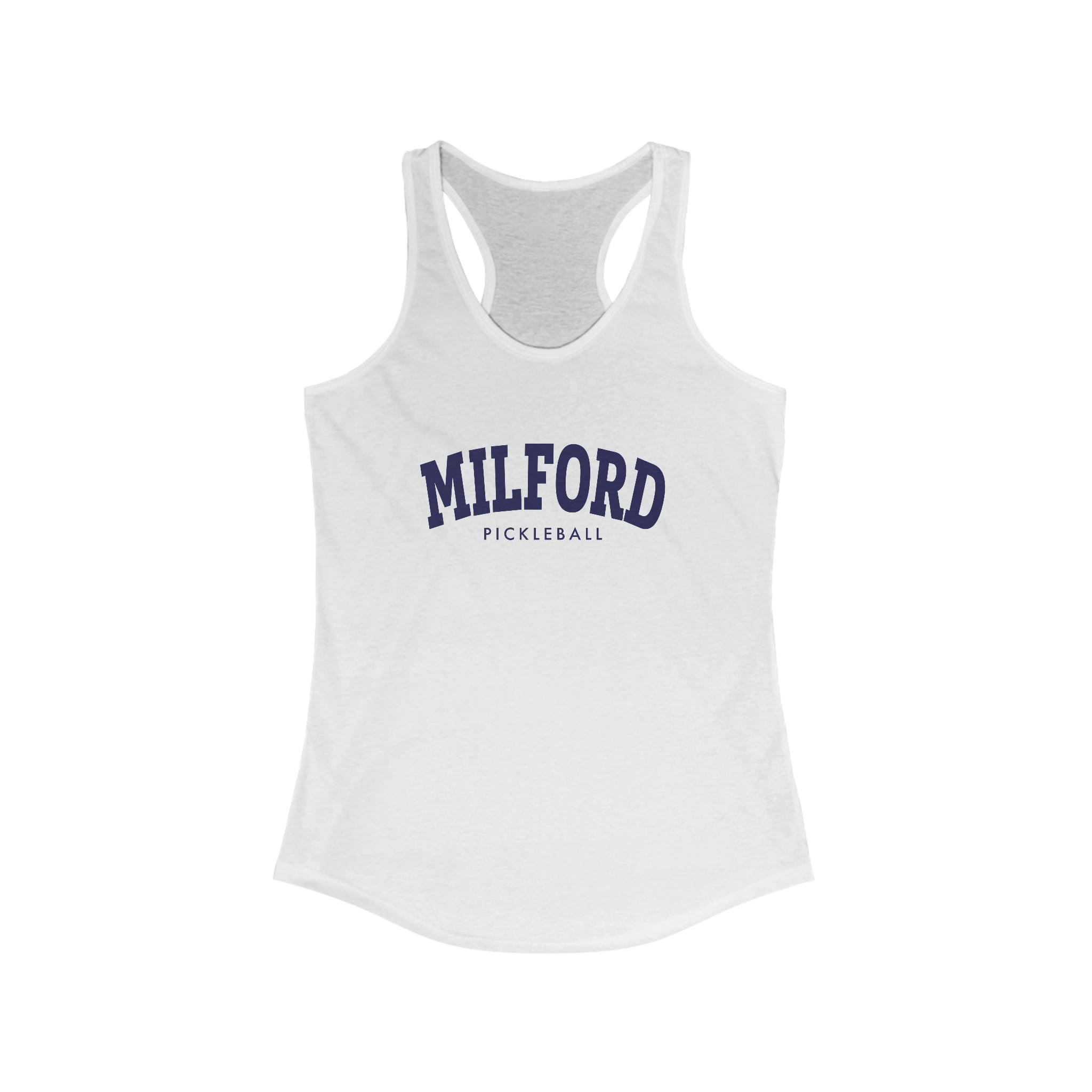 Milford Pickleball Women's Ideal Racerback Tank