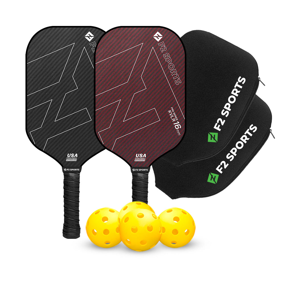 Edgeless Kevlar Pro Pickleball Set