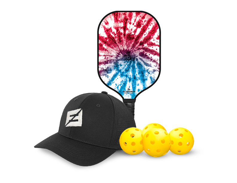 Pickleball Single Player Set + Hat- Choose your style!