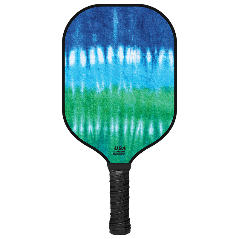 Green Tie Dye Graphite Pickleball Paddle