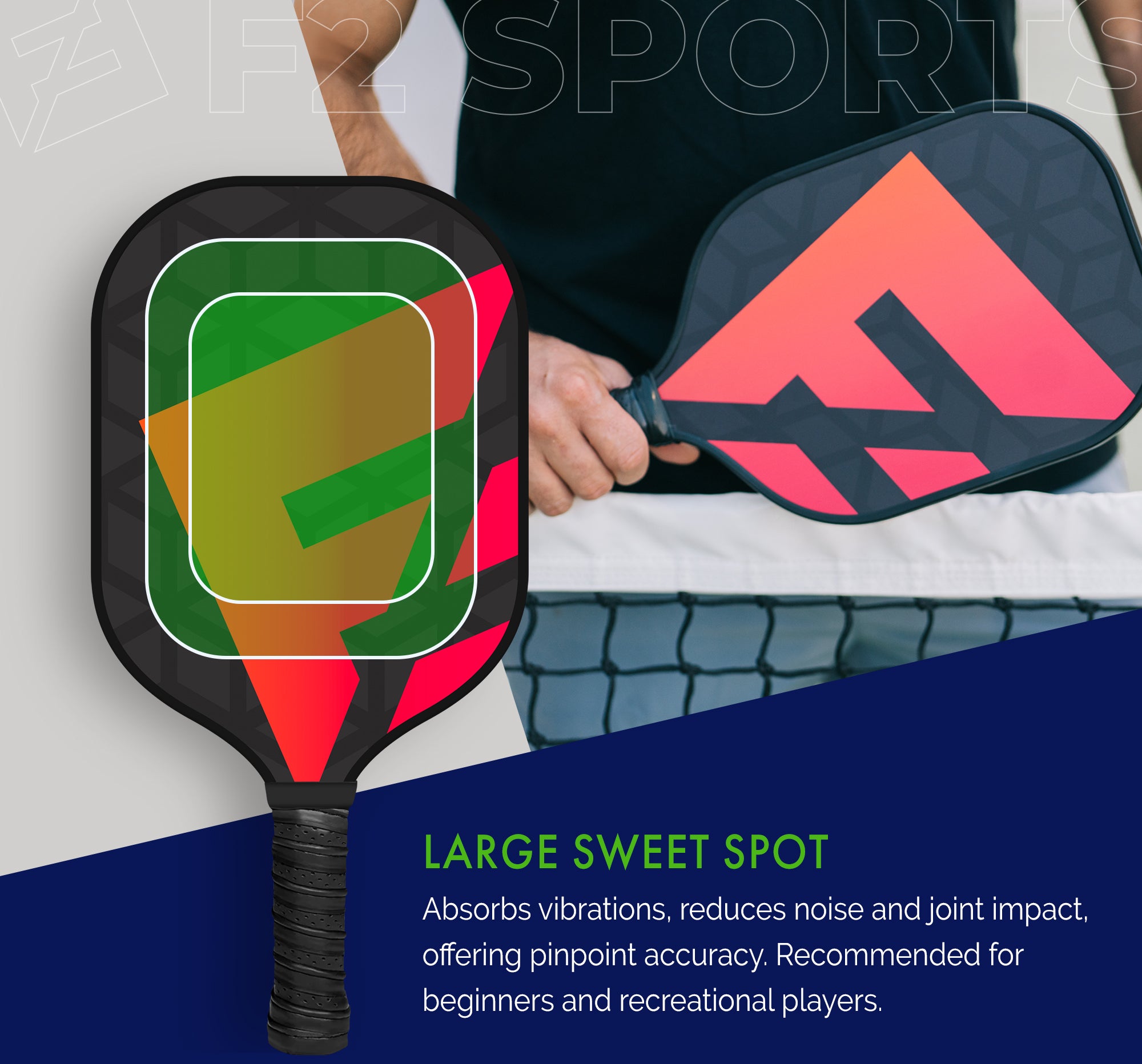 Sporty Orange Graphite Pickleball Paddle