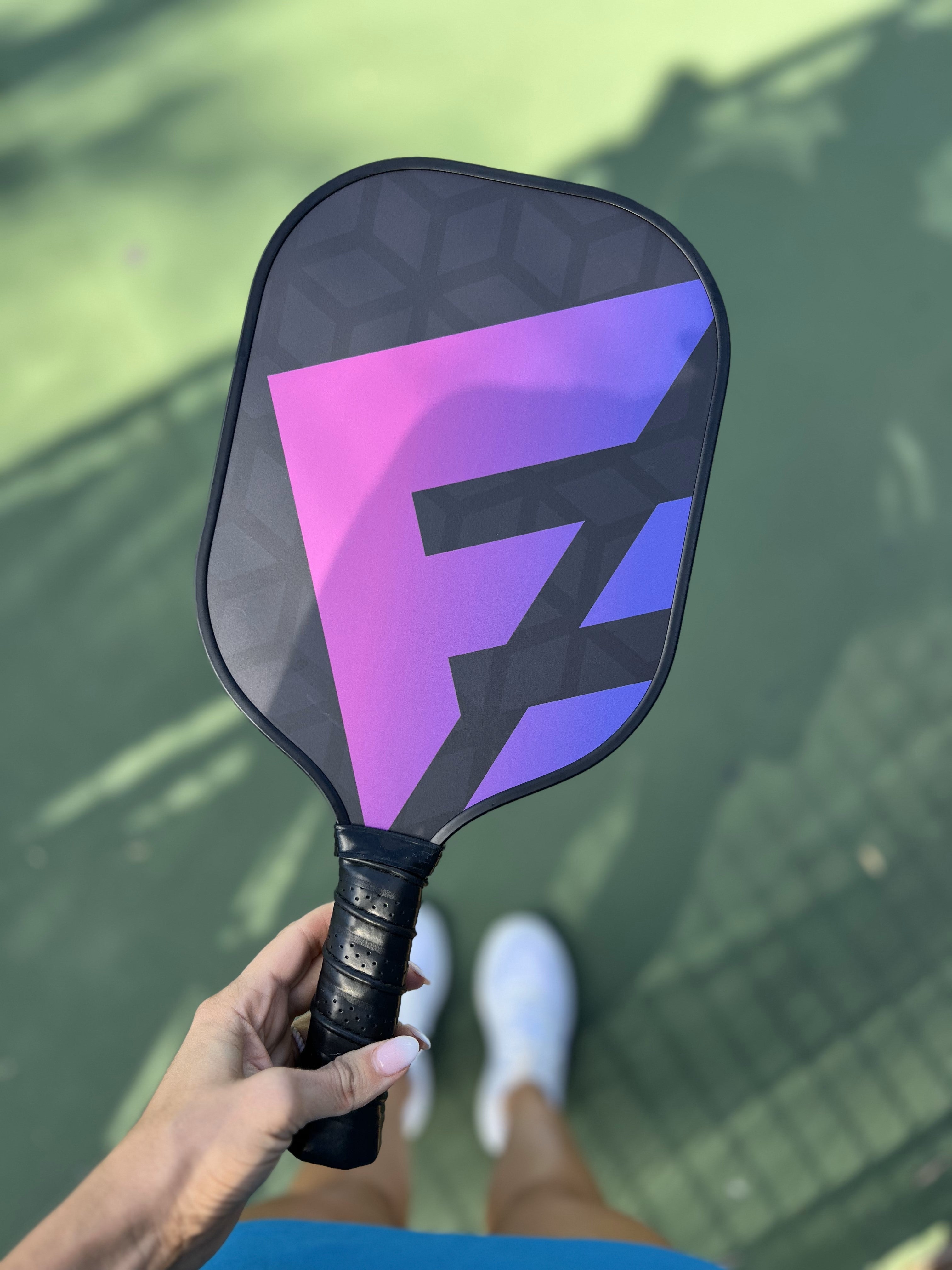 Sporty Purple Graphite Pickleball Paddle