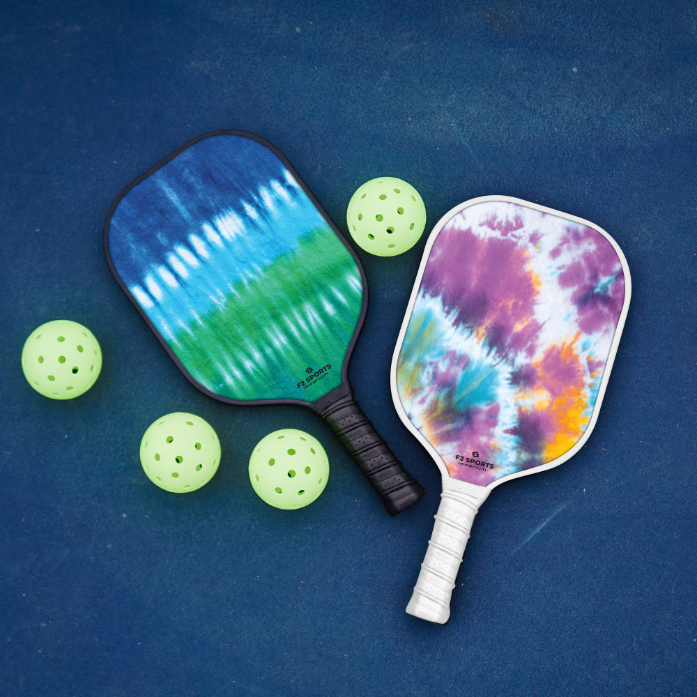 Green Tie Dye Graphite Pickleball Paddle