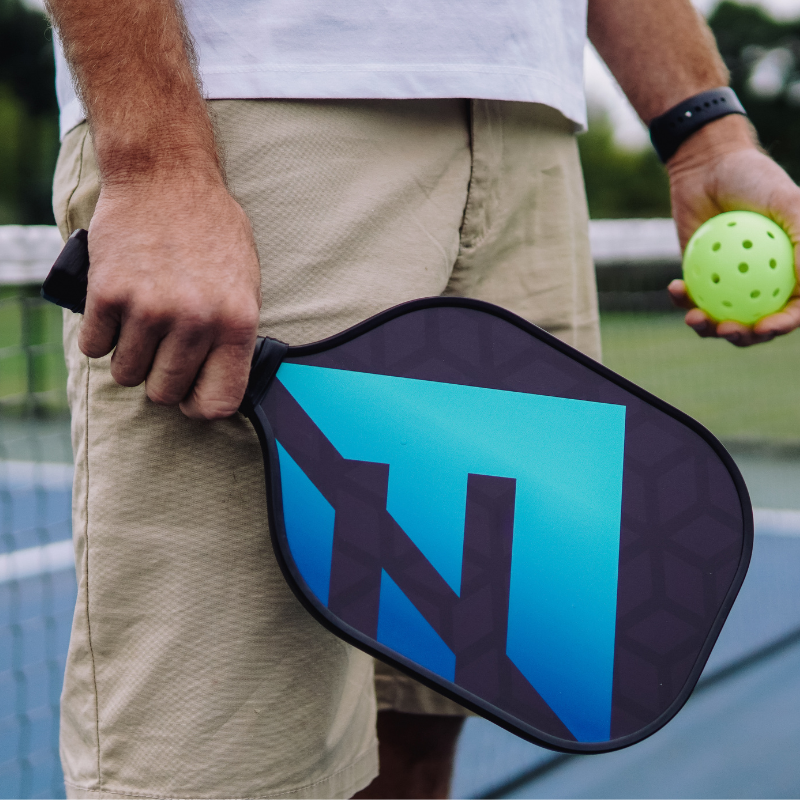 Sporty Blue Graphite Pickleball Paddle