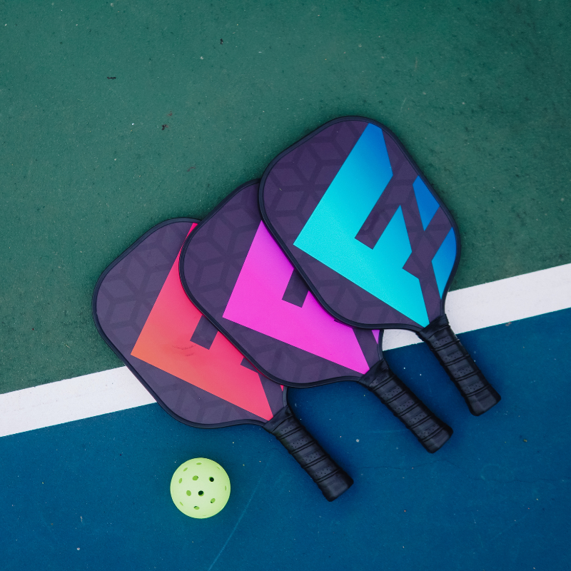 Sporty Purple Graphite Pickleball Paddle