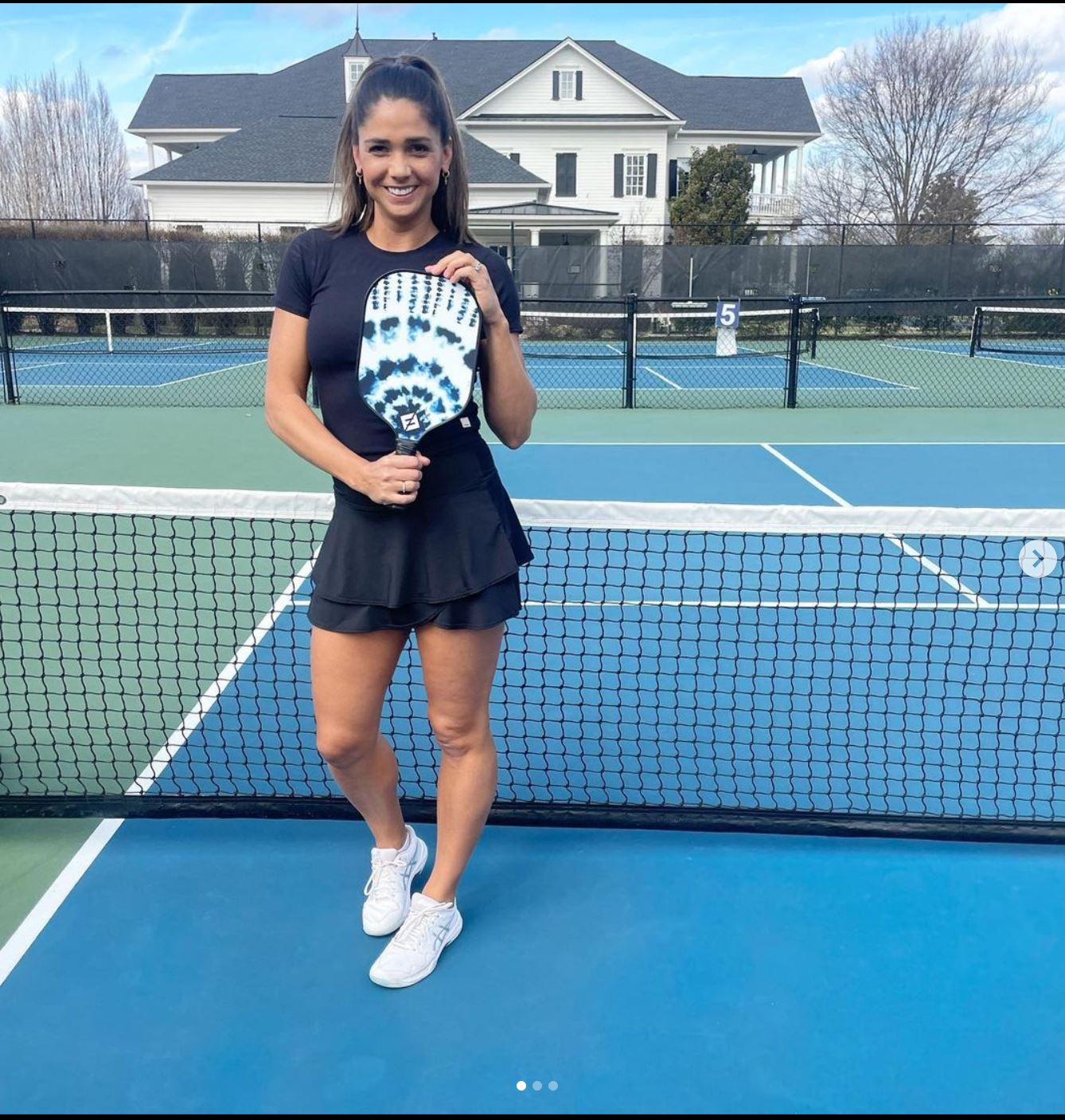 Tie Dye Graphite Pickleball Paddle