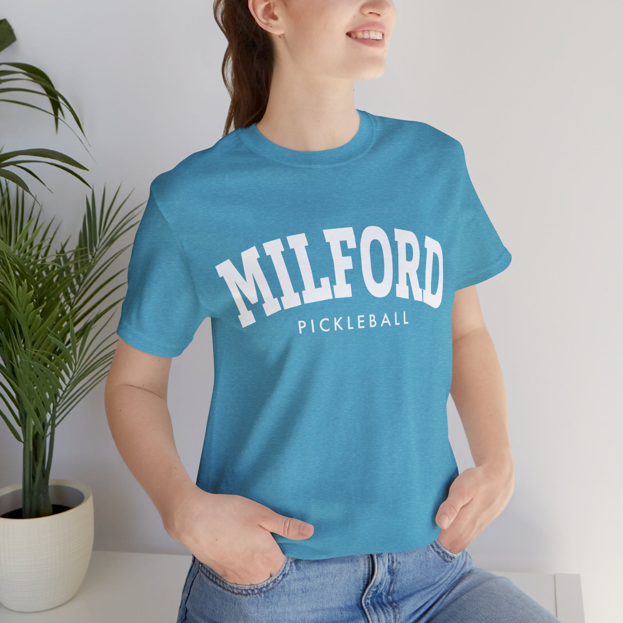 Milford Pickleball Unisex Jersey Short Sleeve Tee