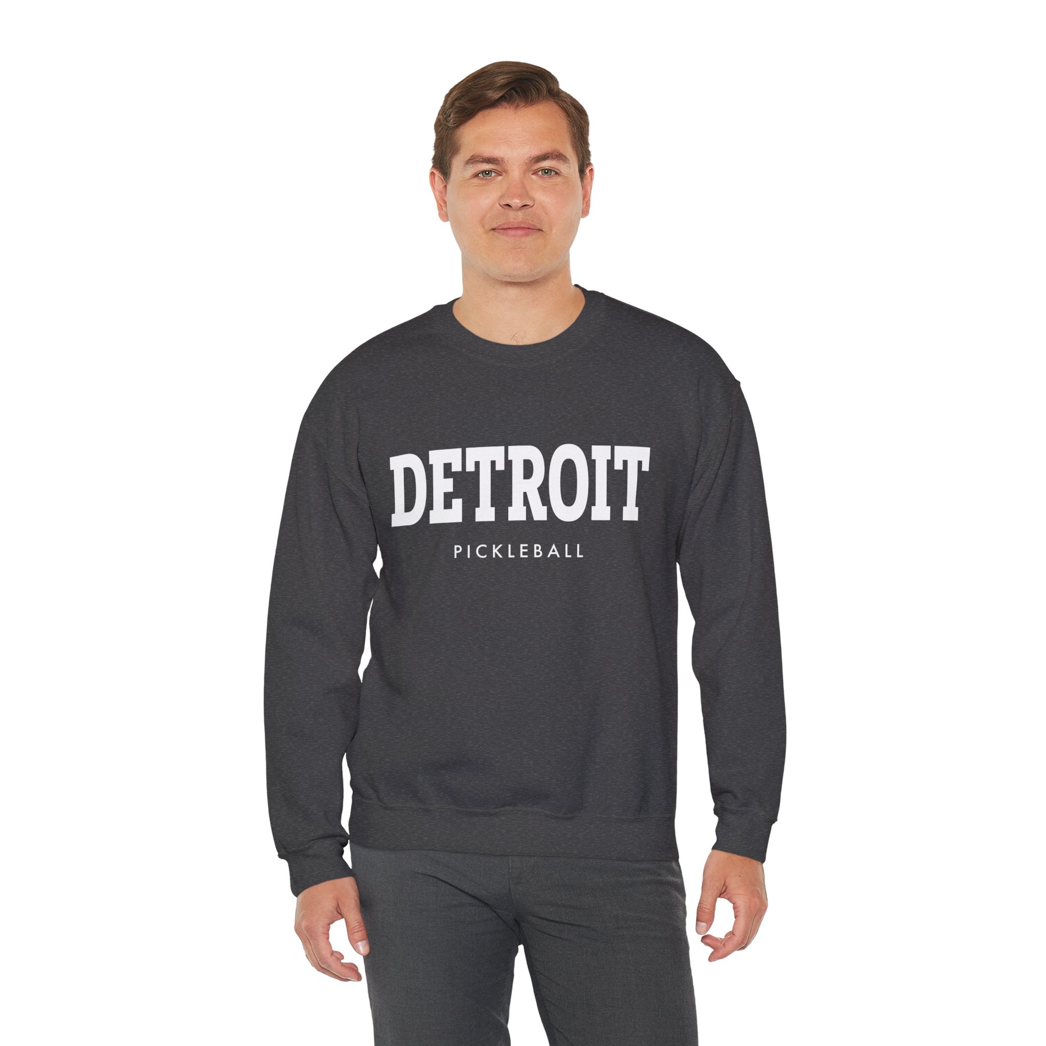 Detroit Pickleball Unisex Heavy Blend™ Crewneck Sweatshirt