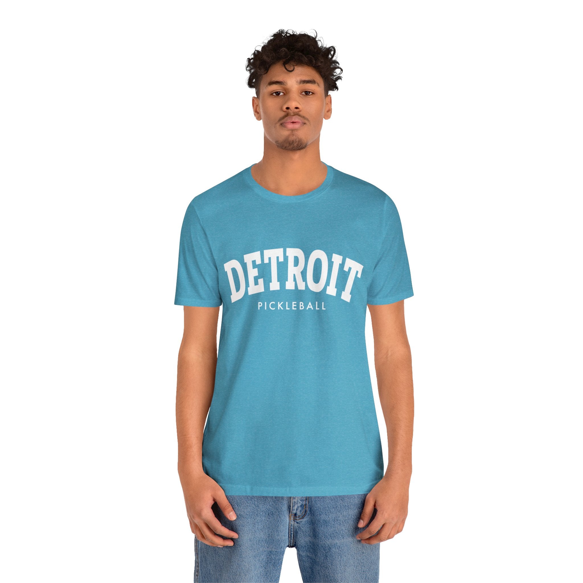 Detroit Pickleball Unisex Jersey Short Sleeve Tee