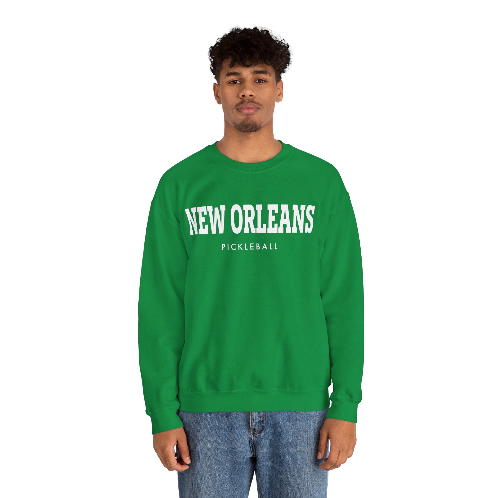 New Orleans Pickleball Unisex Heavy Blend™ Crewneck Sweatshirt