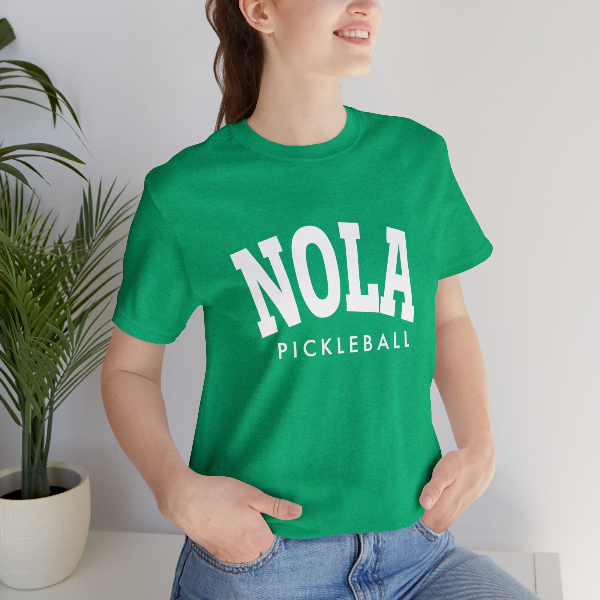 NOLA Pickleball Unisex Jersey Short Sleeve Tee