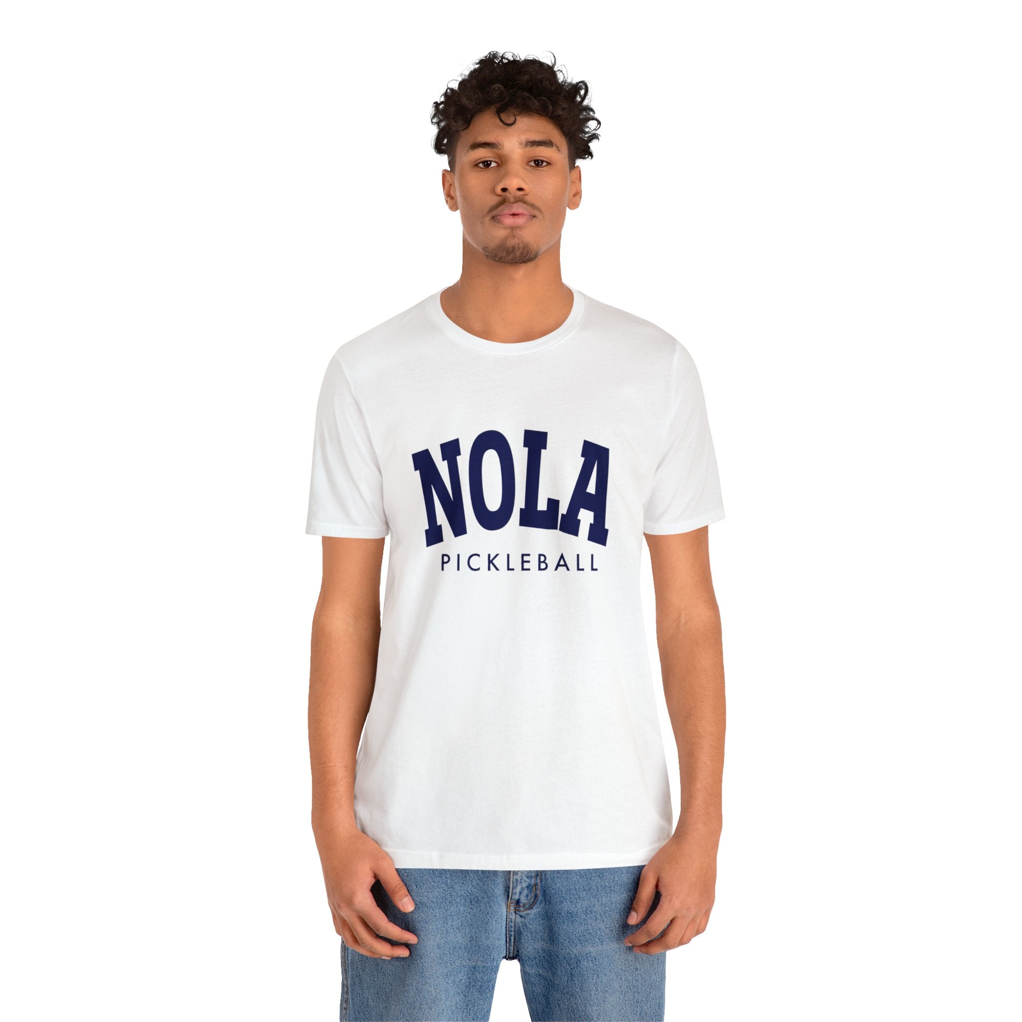 NOLA Pickleball Unisex Jersey Short Sleeve Tee