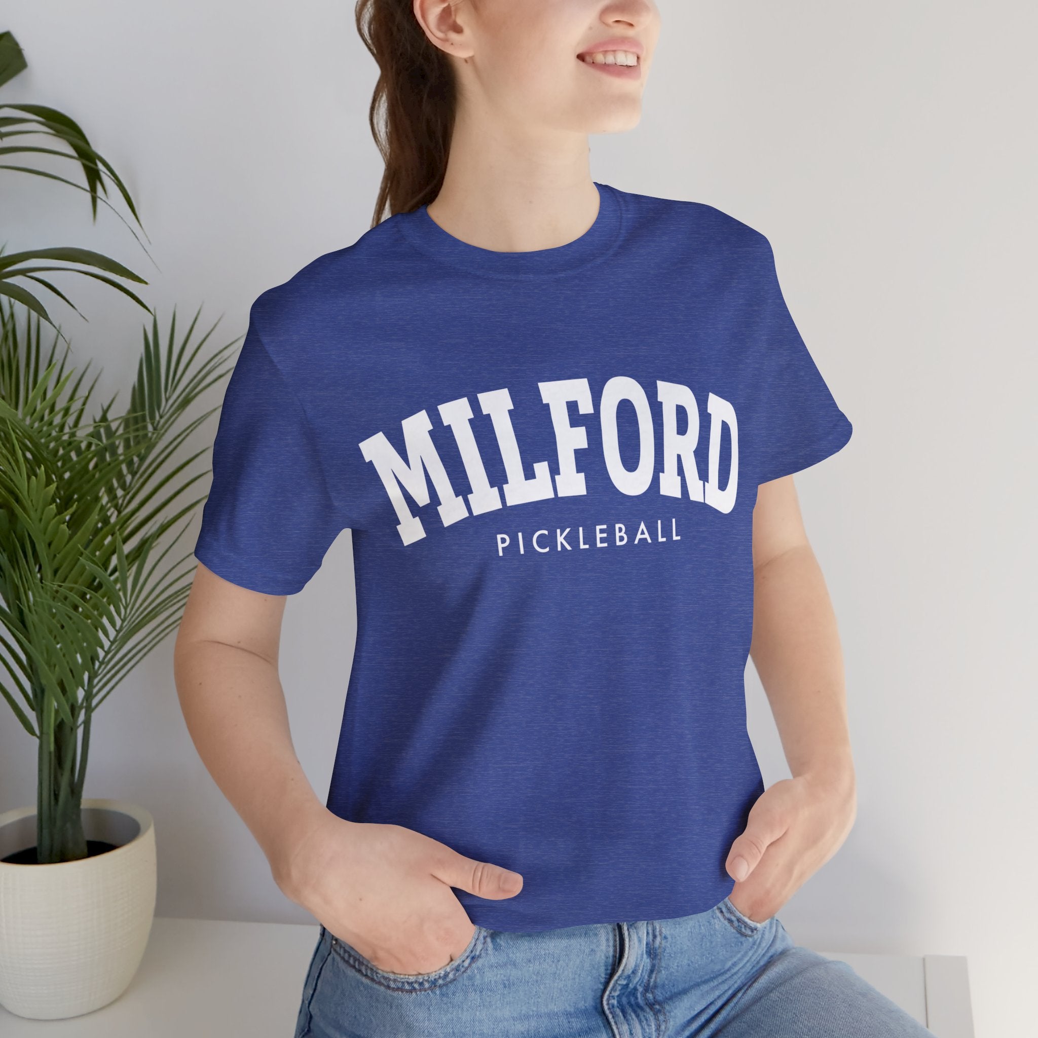 Milford Pickleball Unisex Jersey Short Sleeve Tee