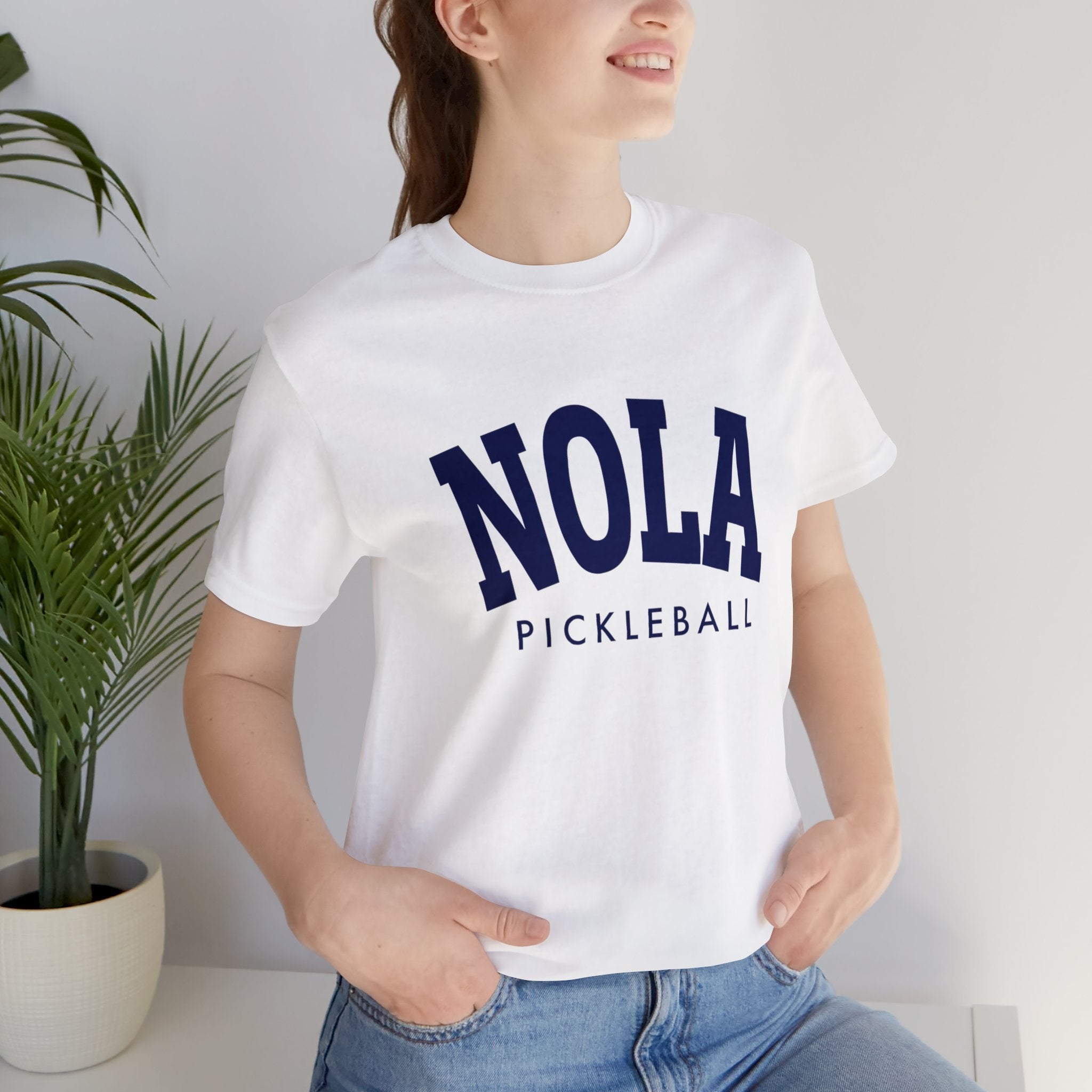 NOLA Pickleball Unisex Jersey Short Sleeve Tee