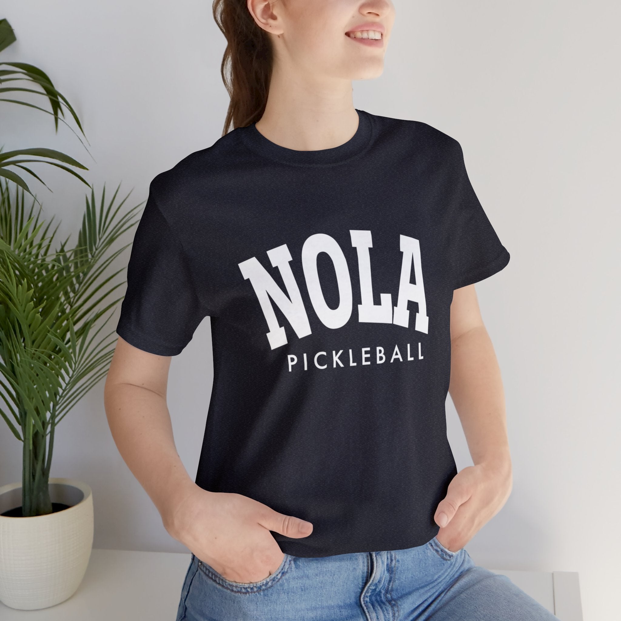 NOLA Pickleball Unisex Jersey Short Sleeve Tee