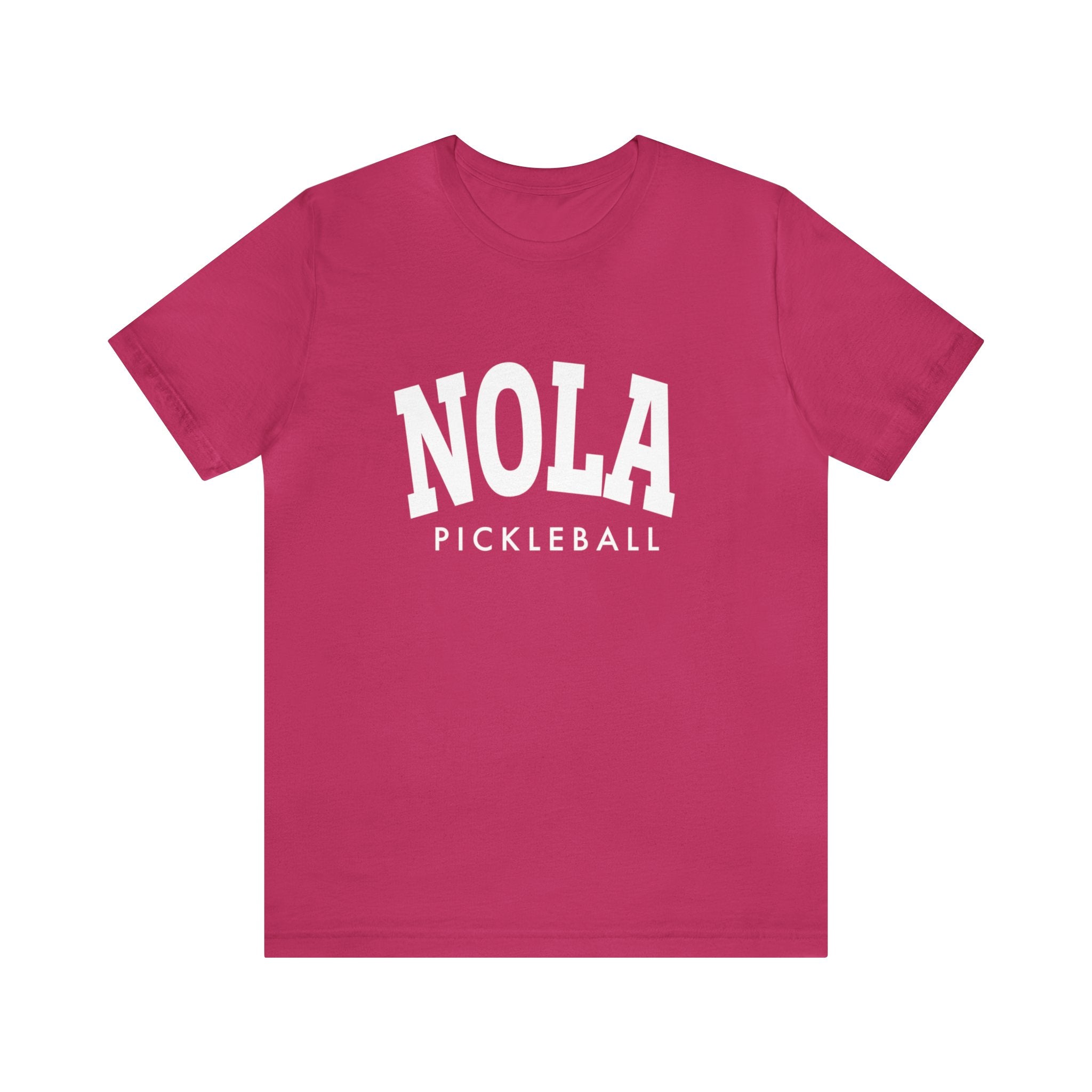 NOLA Pickleball Unisex Jersey Short Sleeve Tee