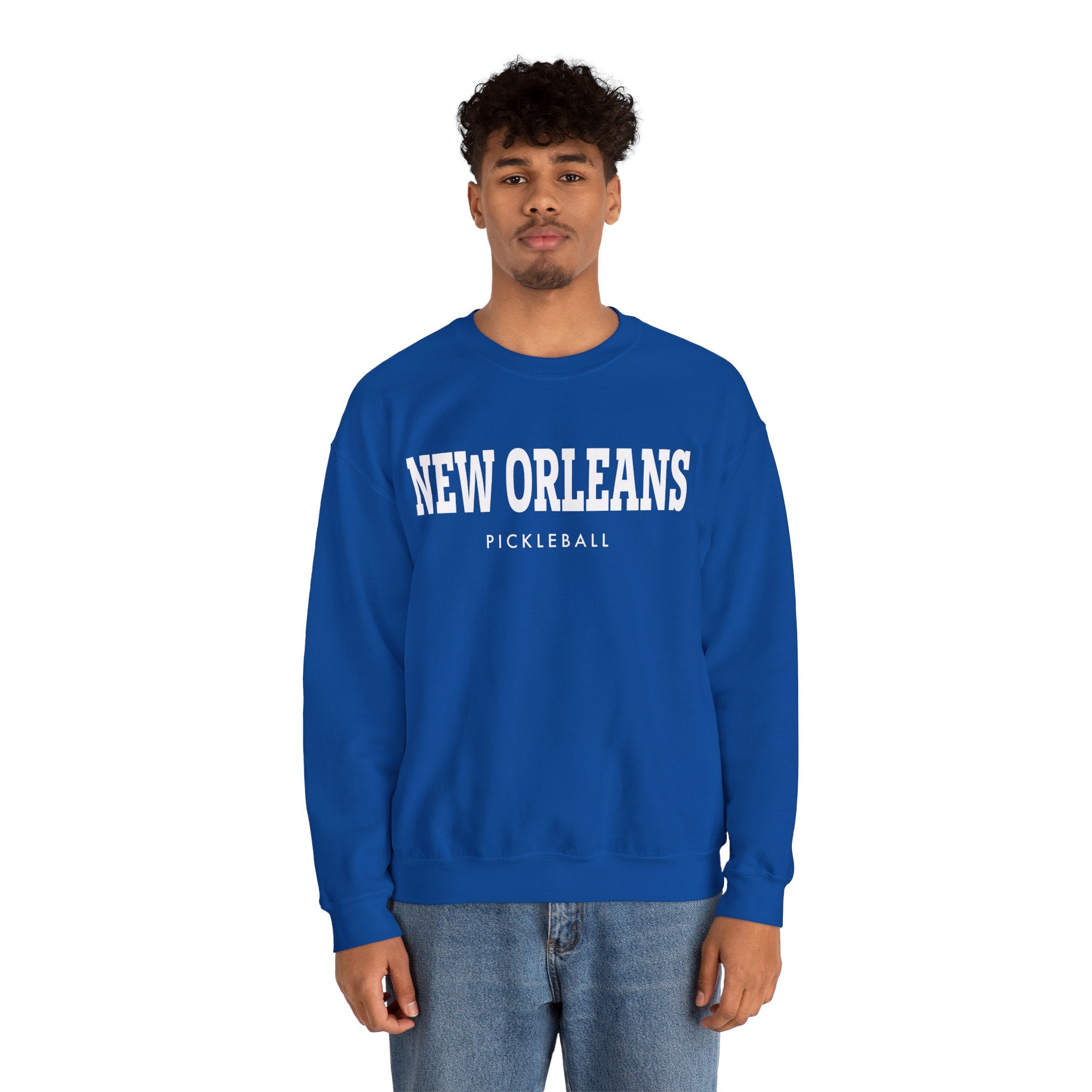 New Orleans Pickleball Unisex Heavy Blend™ Crewneck Sweatshirt