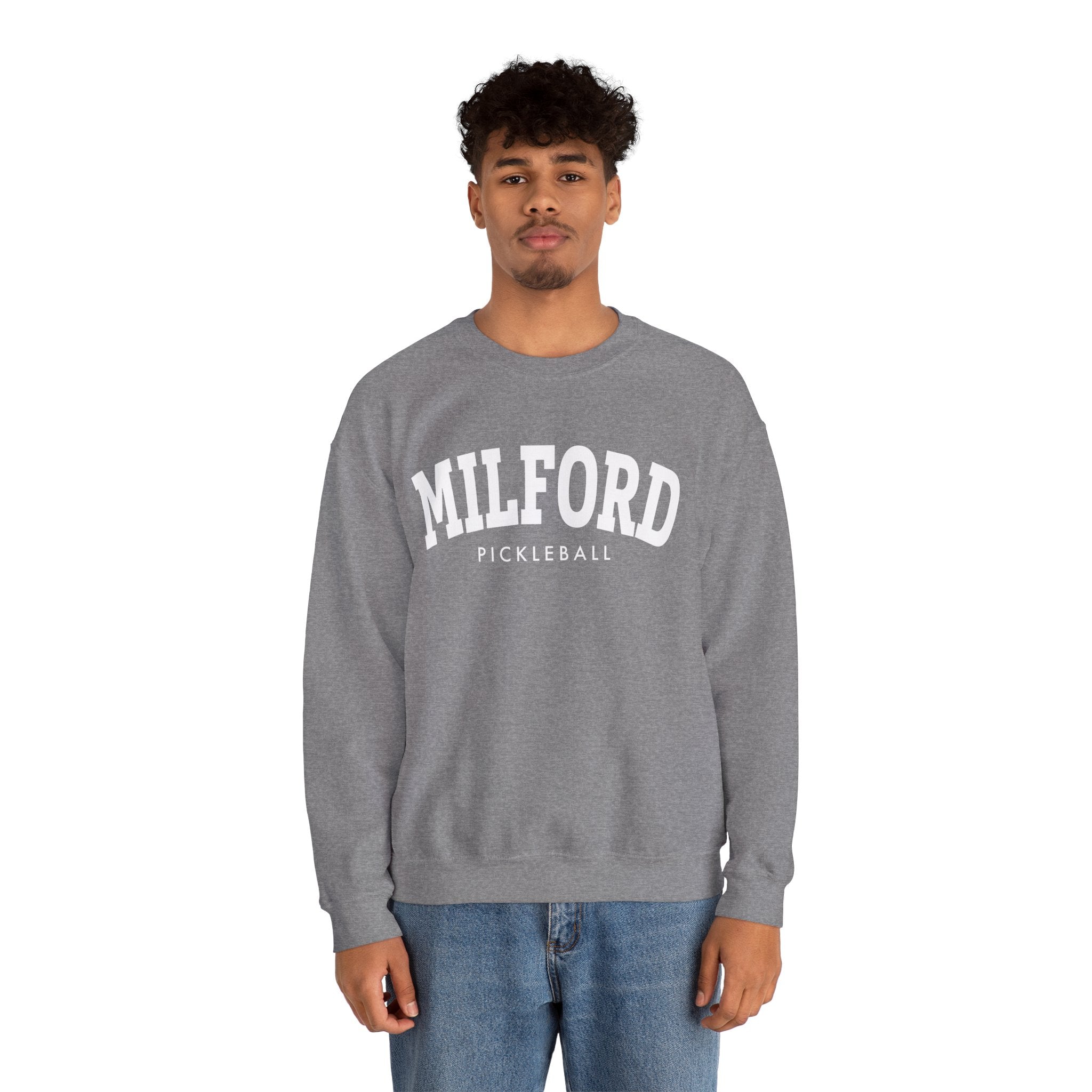 Milford Pickleball Unisex Heavy Blend™ Crewneck Sweatshirt