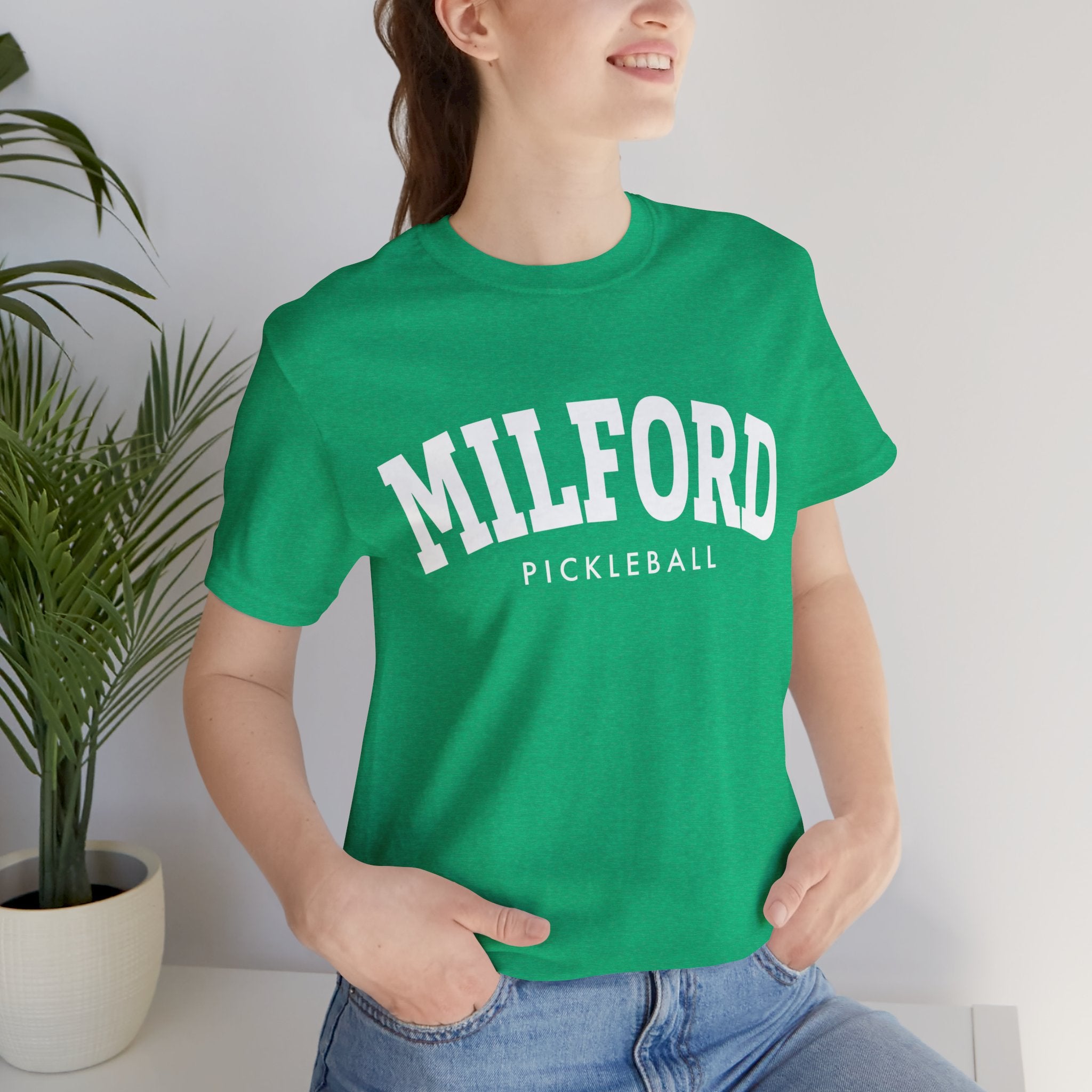 Milford Pickleball Unisex Jersey Short Sleeve Tee