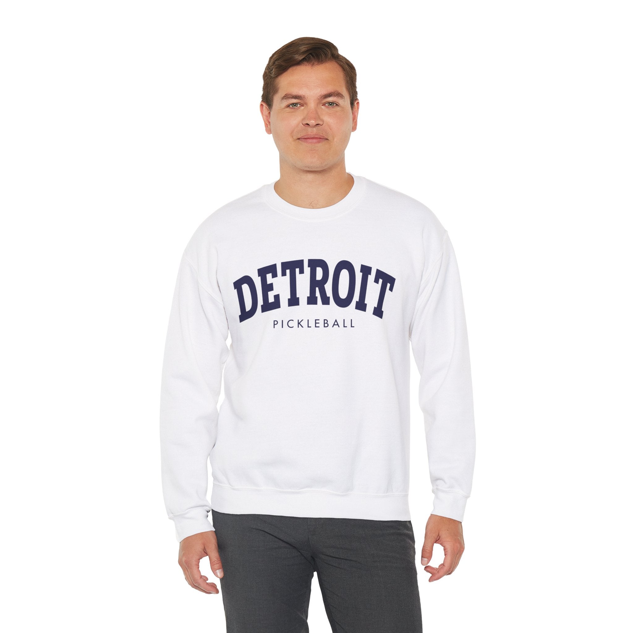 Detroit Pickleball Unisex Heavy Blend™ Crewneck Sweatshirt