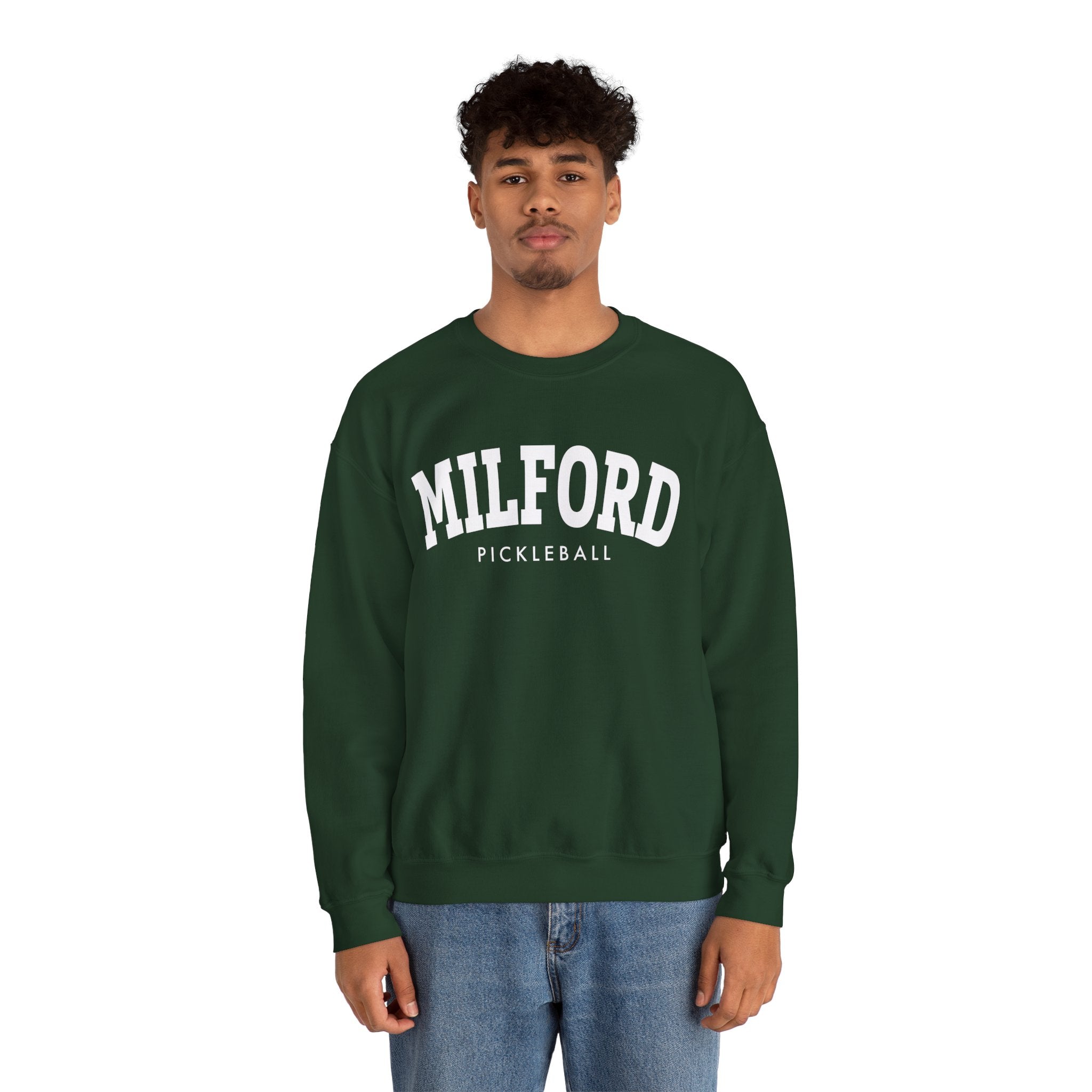 Milford Pickleball Unisex Heavy Blend™ Crewneck Sweatshirt