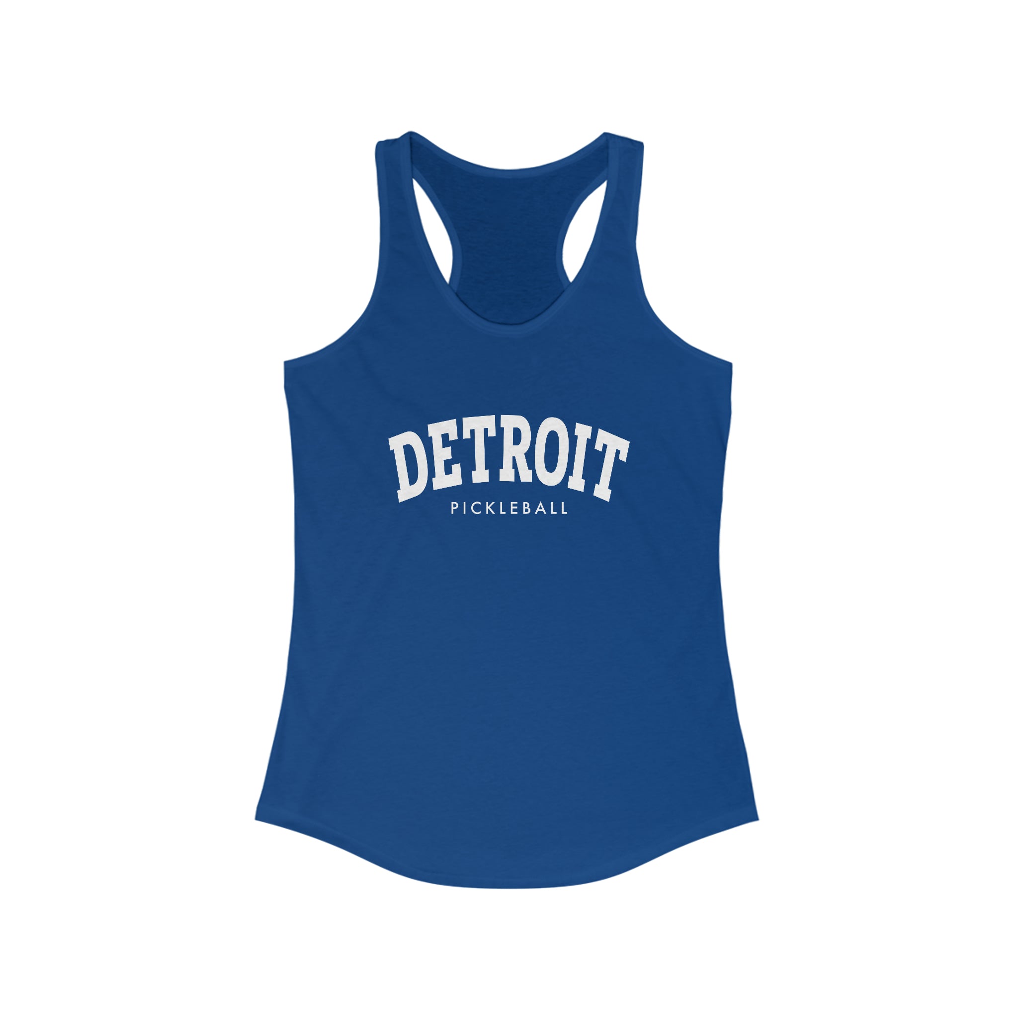 Detroit Pickleball Women's Ideal Racerback Tank