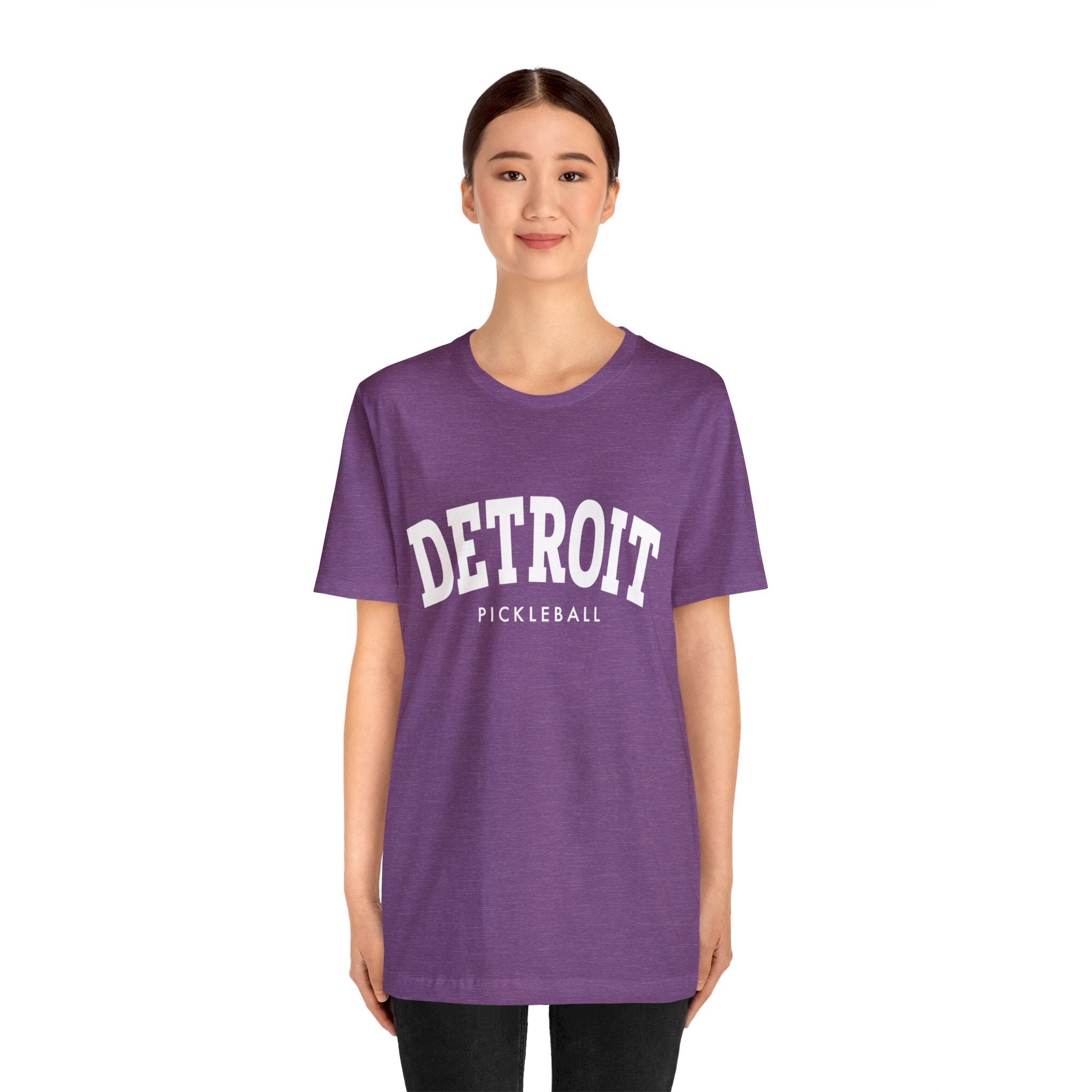 Detroit Pickleball Unisex Jersey Short Sleeve Tee