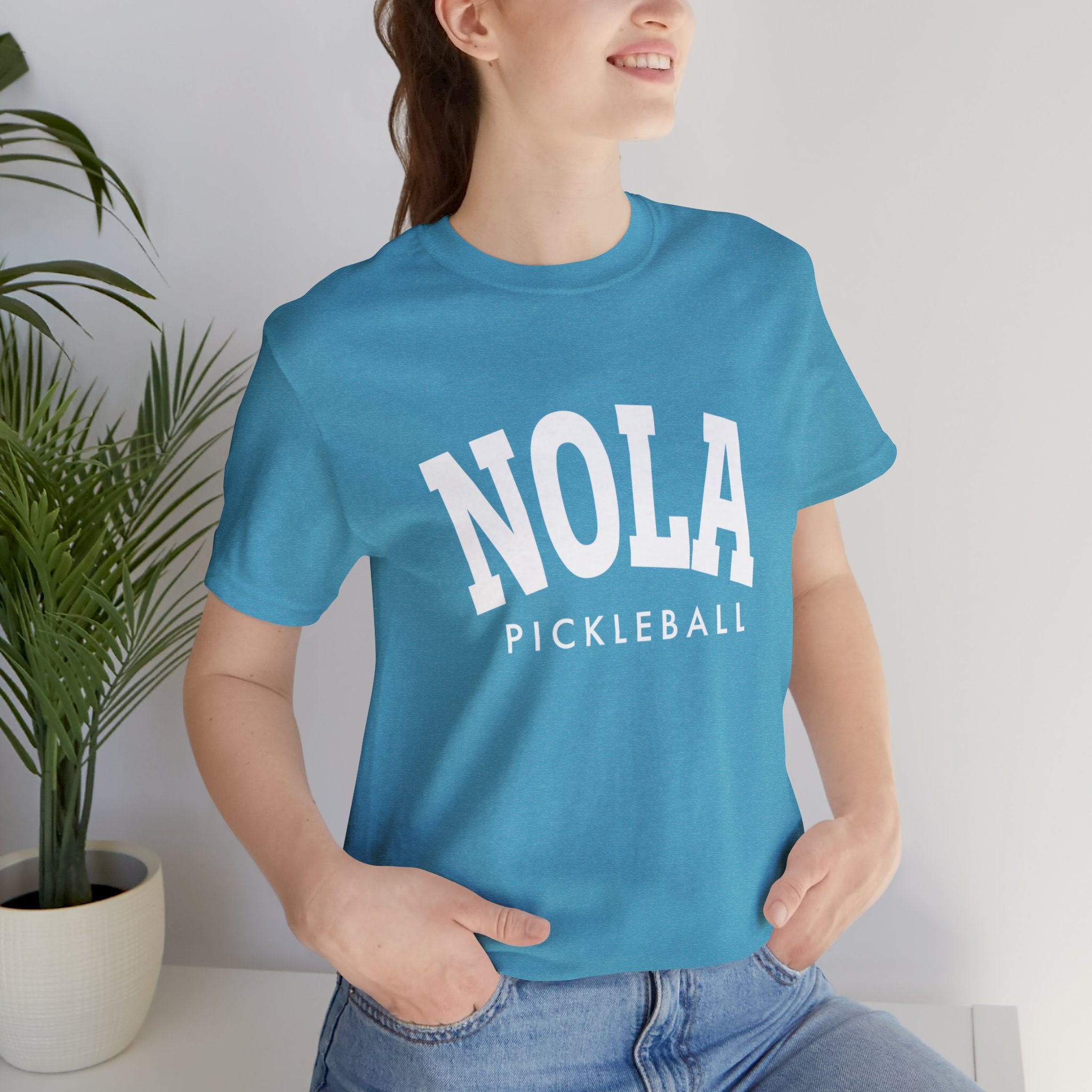 NOLA Pickleball Unisex Jersey Short Sleeve Tee