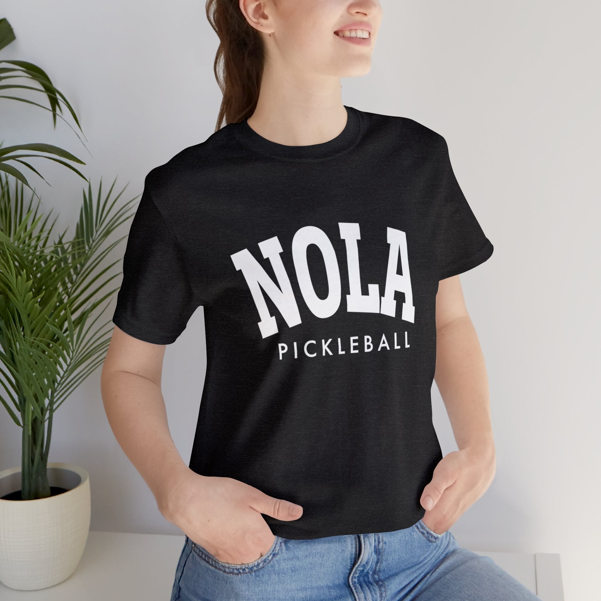 NOLA Pickleball Unisex Jersey Short Sleeve Tee