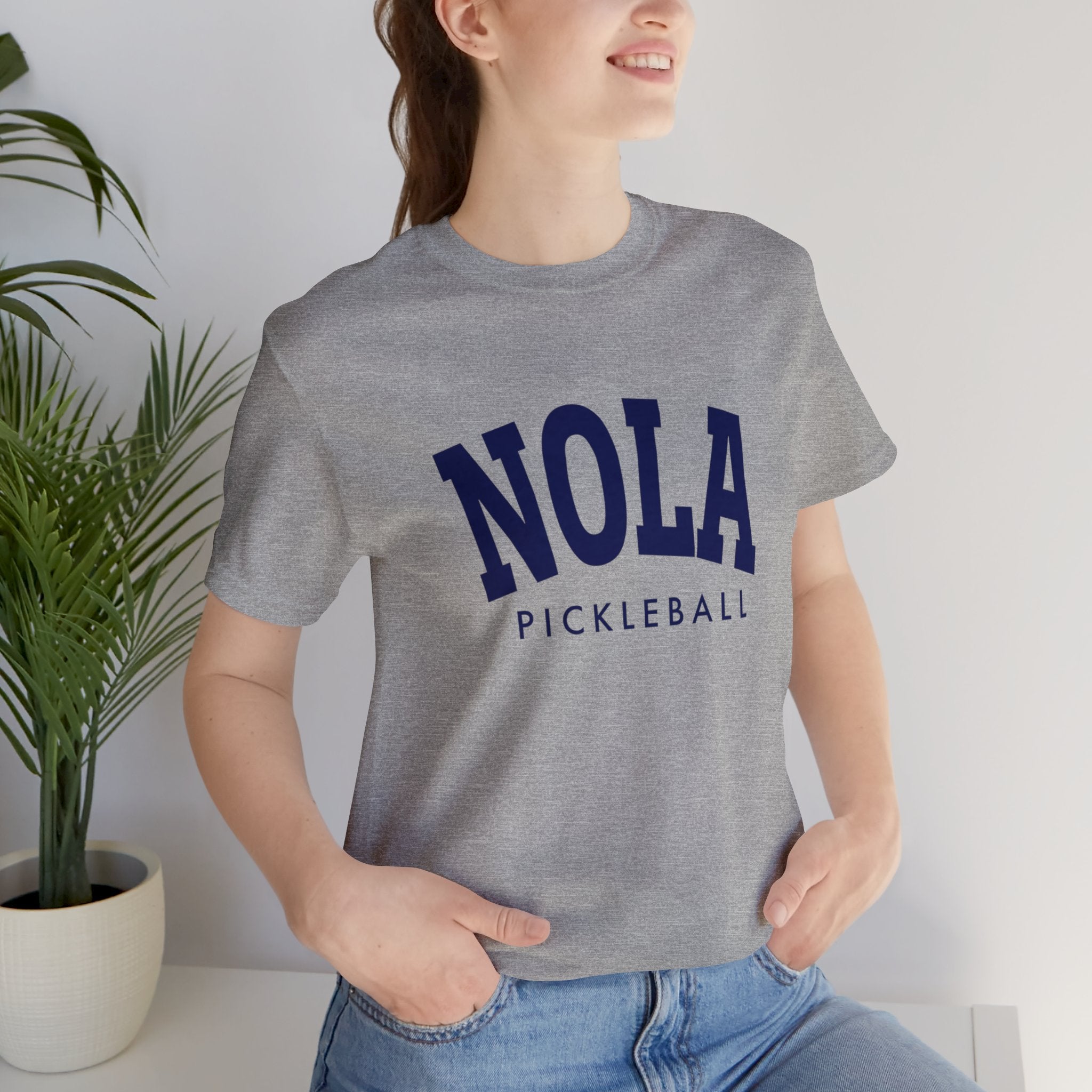 NOLA Pickleball Unisex Jersey Short Sleeve Tee