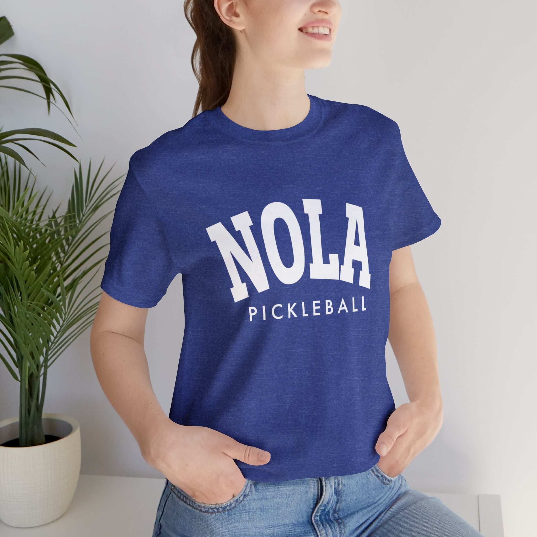 NOLA Pickleball Unisex Jersey Short Sleeve Tee