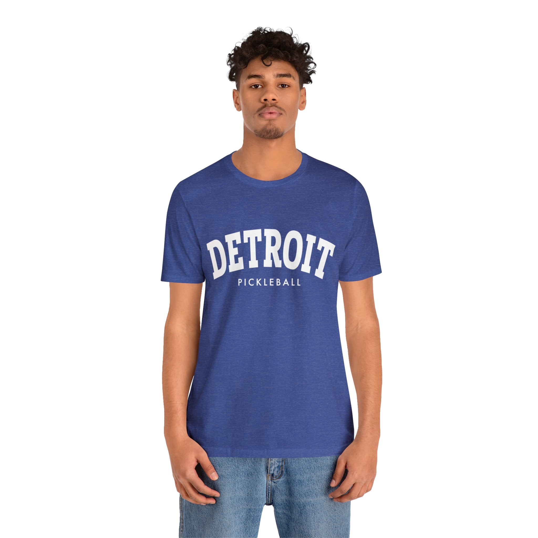 Detroit Pickleball Unisex Jersey Short Sleeve Tee