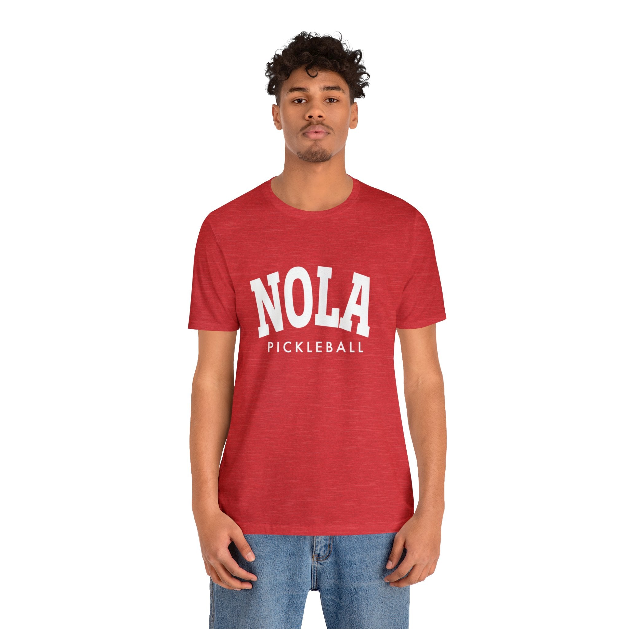 NOLA Pickleball Unisex Jersey Short Sleeve Tee