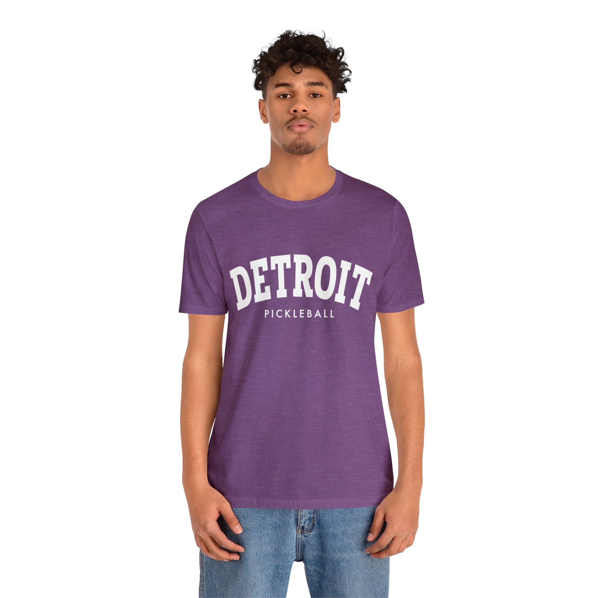 Detroit Pickleball Unisex Jersey Short Sleeve Tee