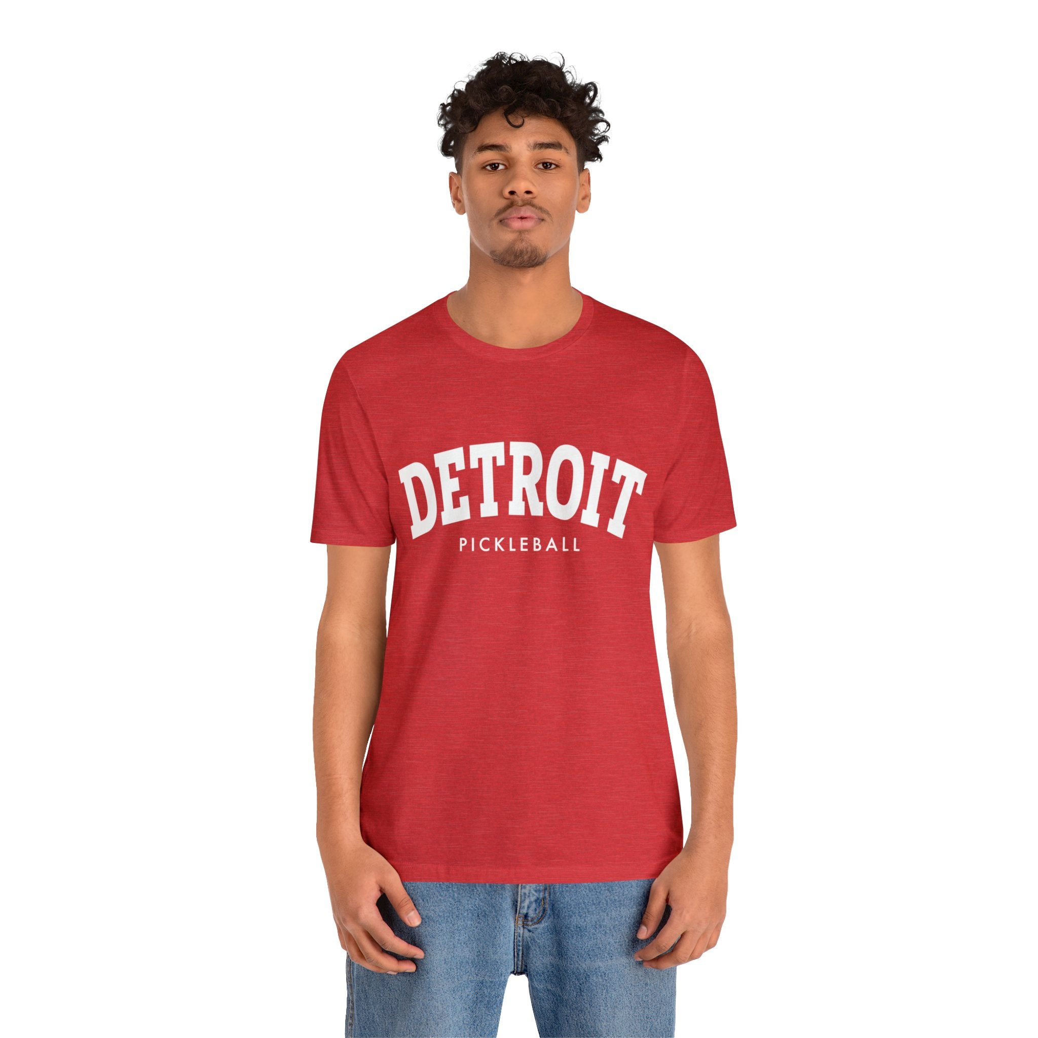 Detroit Pickleball Unisex Jersey Short Sleeve Tee