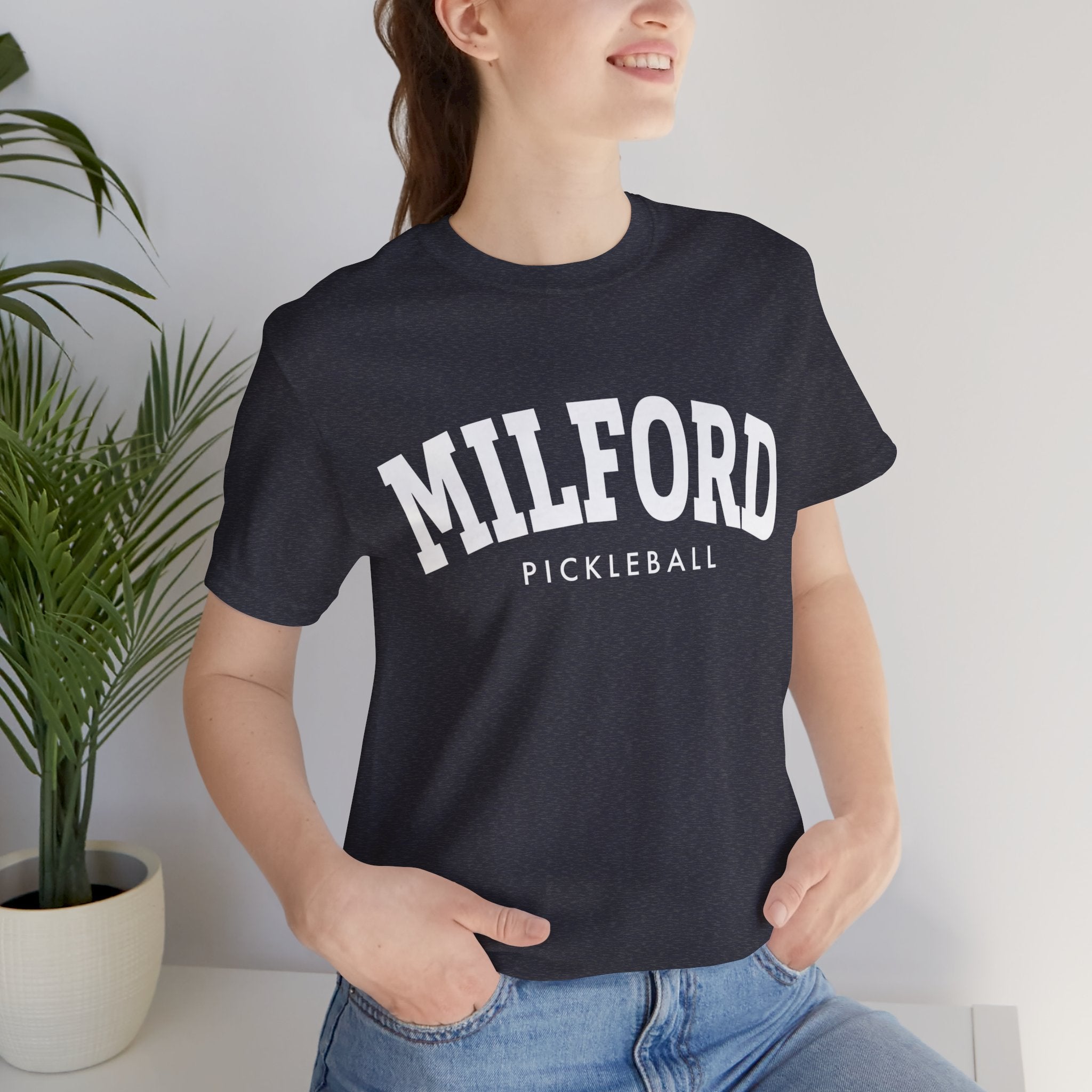 Milford Pickleball Unisex Jersey Short Sleeve Tee